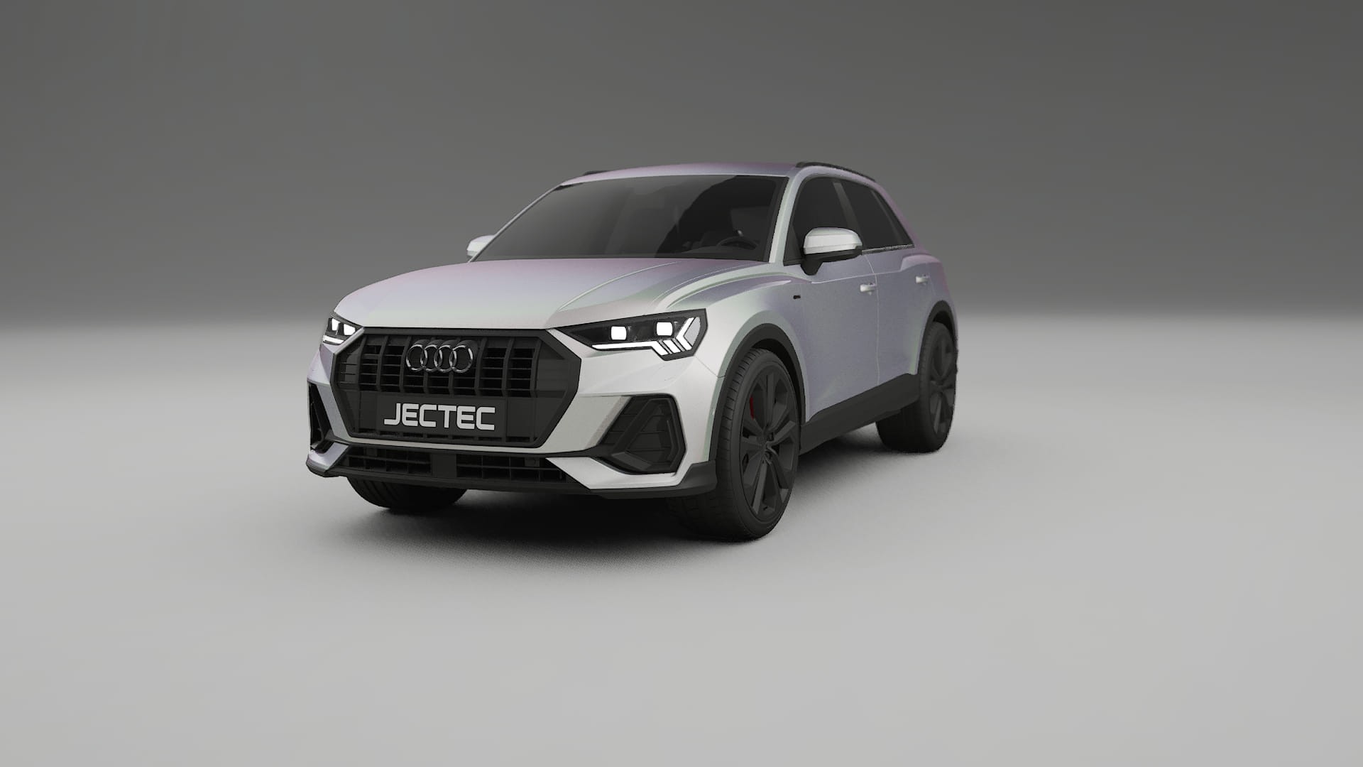 Audi Q3 S Line F3 TPU Lakbeschermingsfolie | NEBULA Kleurveranderende PPF – Volledig Voorgesneden Kit