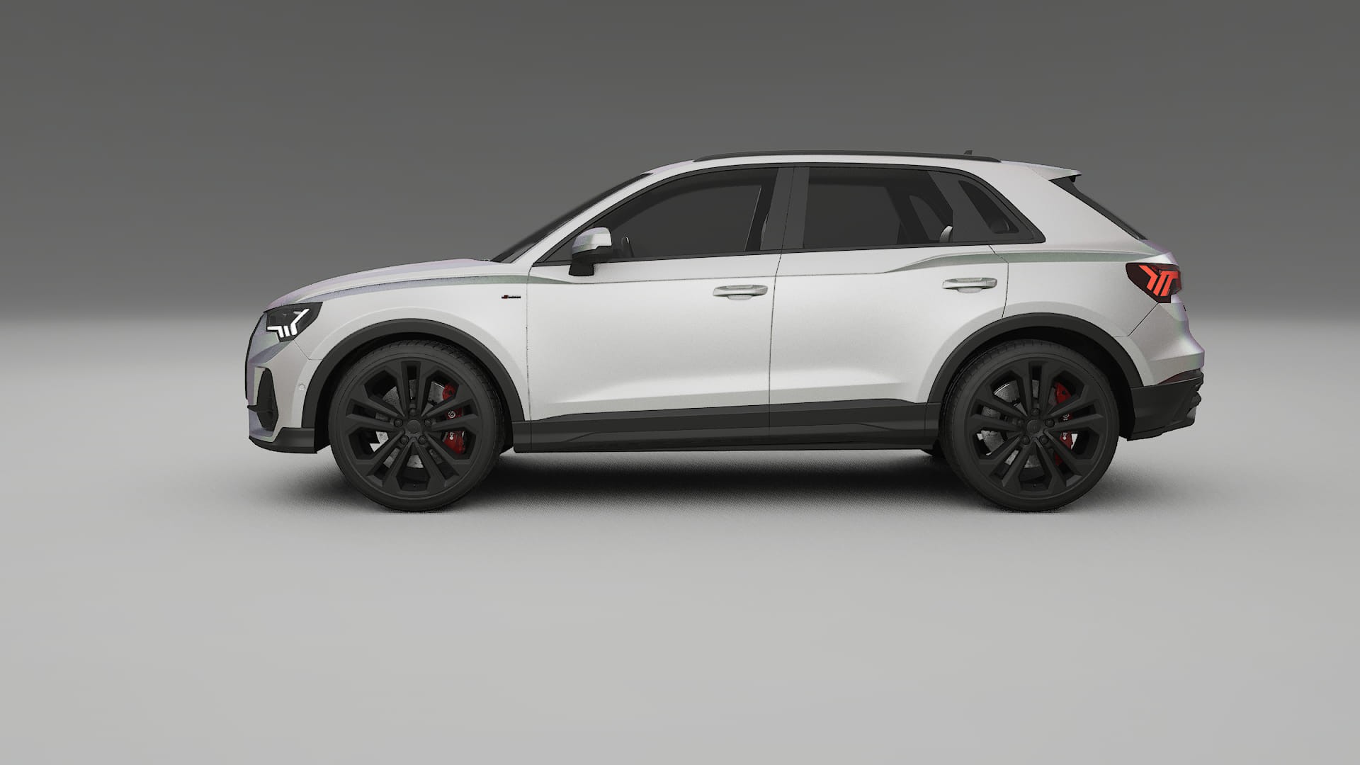 Audi Q3 S Line F3 TPU Lakbeschermingsfolie | NEBULA Kleurveranderende PPF – Volledig Voorgesneden Kit