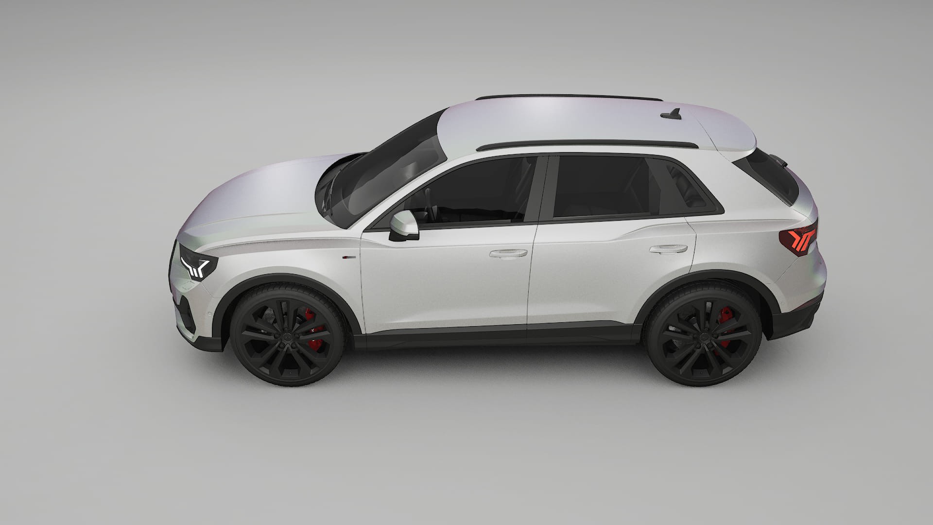 Audi Q3 S Line F3 TPU Lakbeschermingsfolie | NEBULA Kleurveranderende PPF – Volledig Voorgesneden Kit