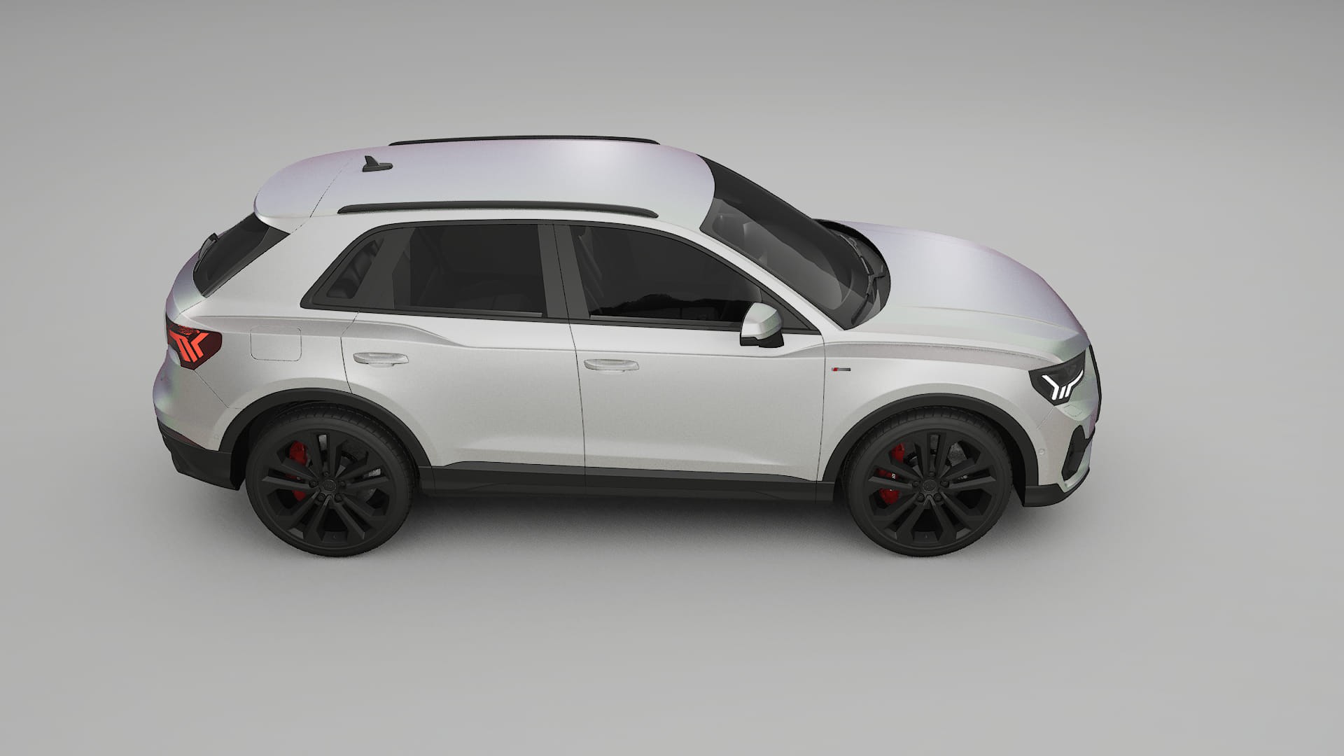 Audi Q3 S Line F3 TPU Lakbeschermingsfolie | NEBULA Kleurveranderende PPF – Volledig Voorgesneden Kit