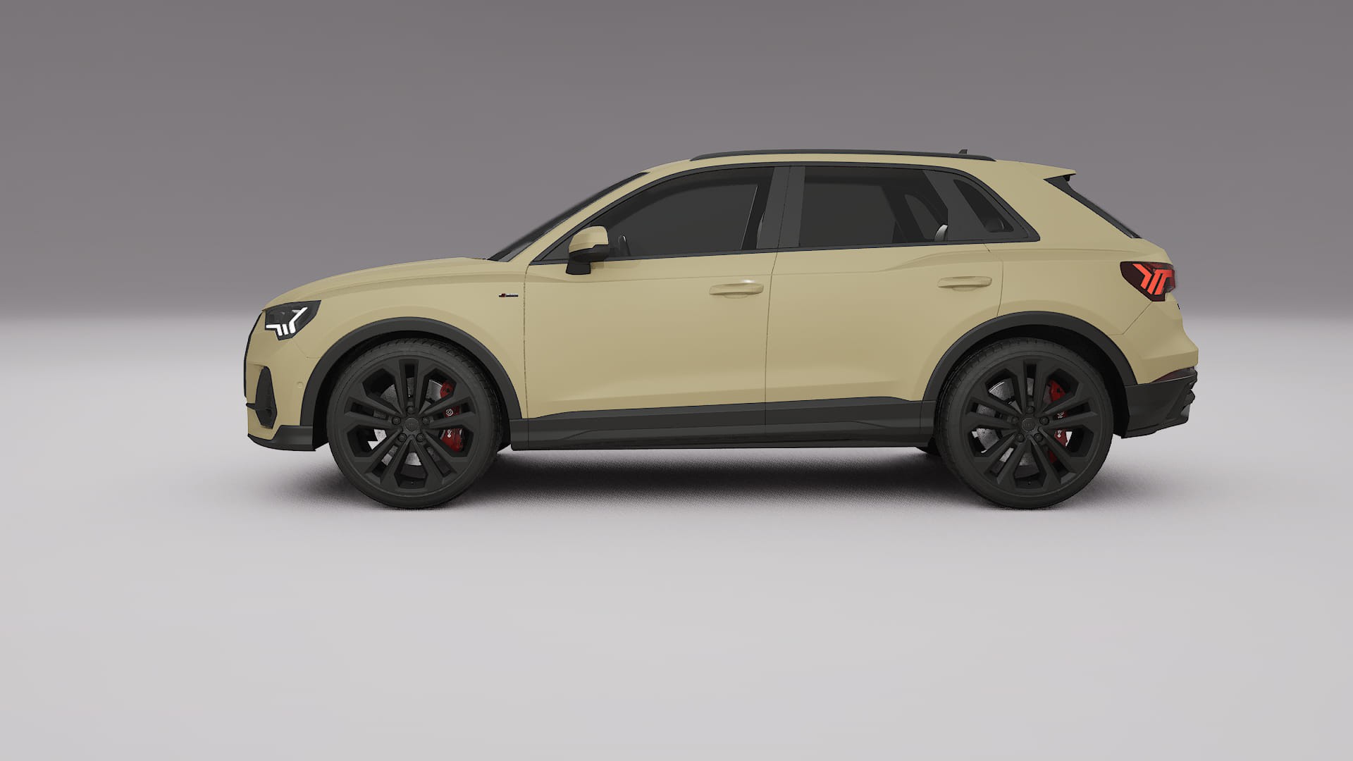 Audi Q3 S Line F3 TPU Lakbeschermingsfolie | SAND Kleurveranderende PPF – Volledig Voorgesneden Kit