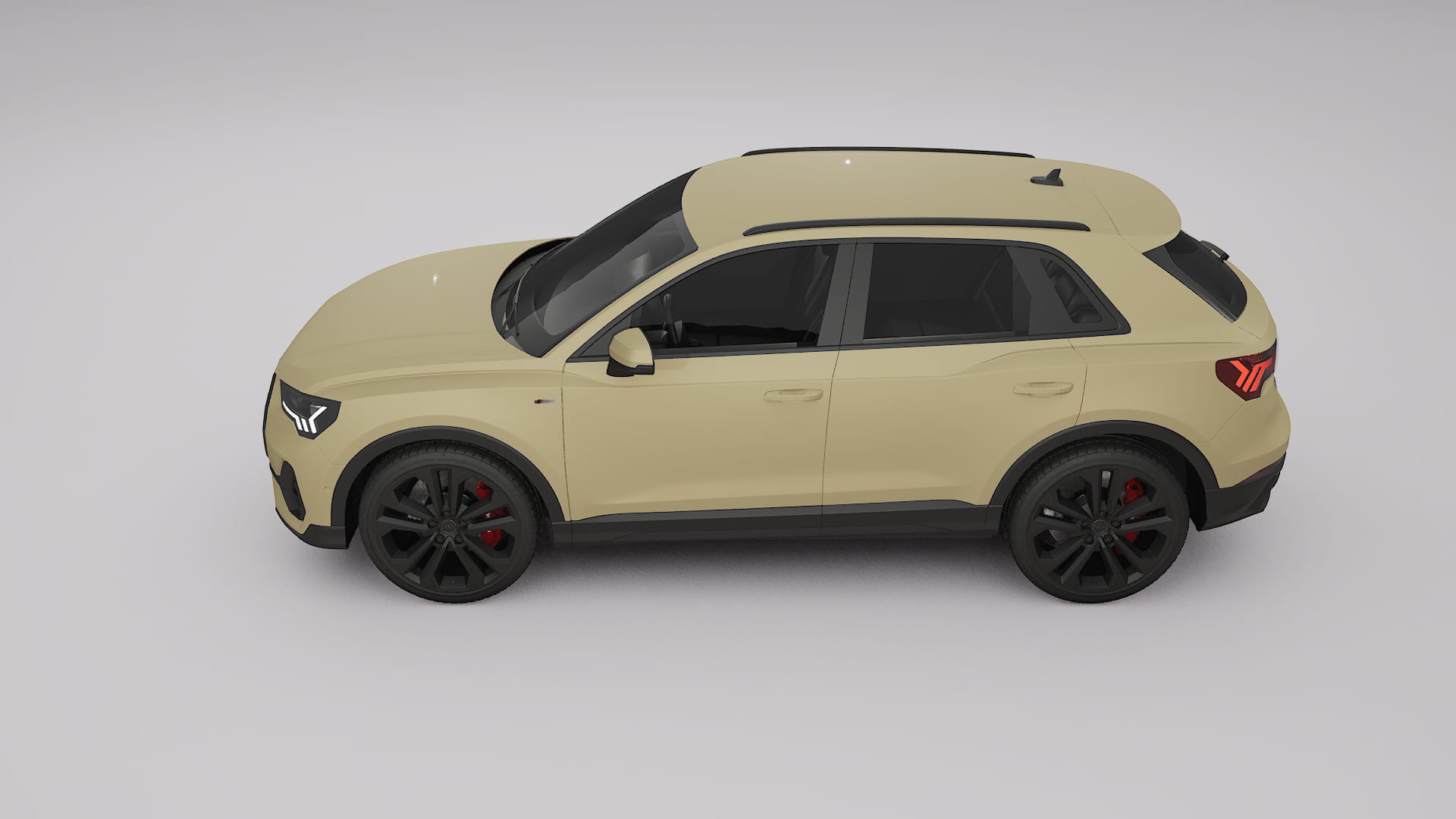Audi Q3 S Line F3 TPU Lakbeschermingsfolie | SAND Kleurveranderende PPF – Volledig Voorgesneden Kit