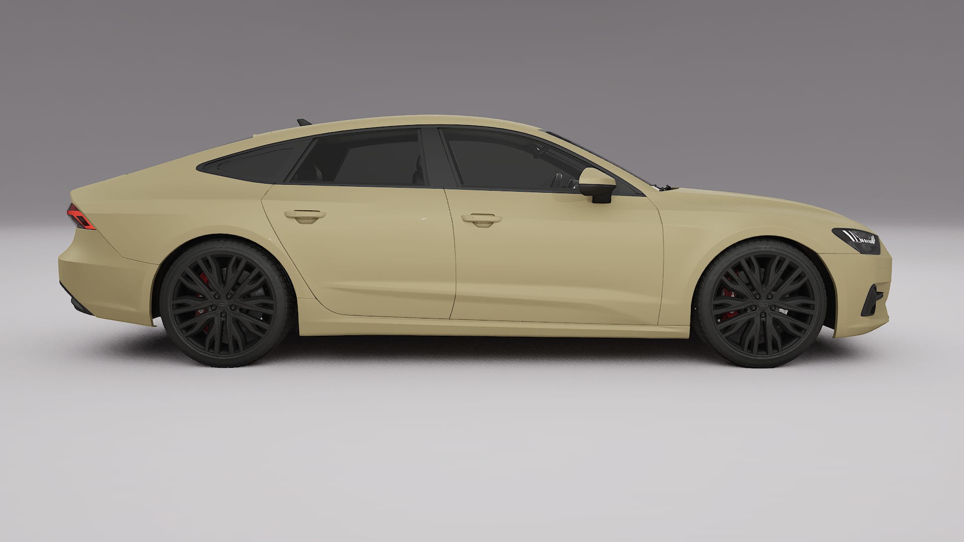 Audi A7 C8 Sportback prefacelift pre LCI TPU Lakbeschermingsfolie | SAND Kleurveranderende PPF – Volledig Voorgesneden Kit