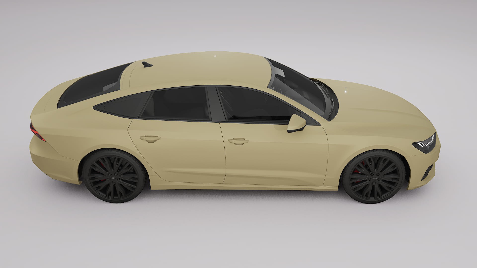Audi A7 C8 Sportback prefacelift pre LCI TPU Lakbeschermingsfolie | SAND Kleurveranderende PPF – Volledig Voorgesneden Kit