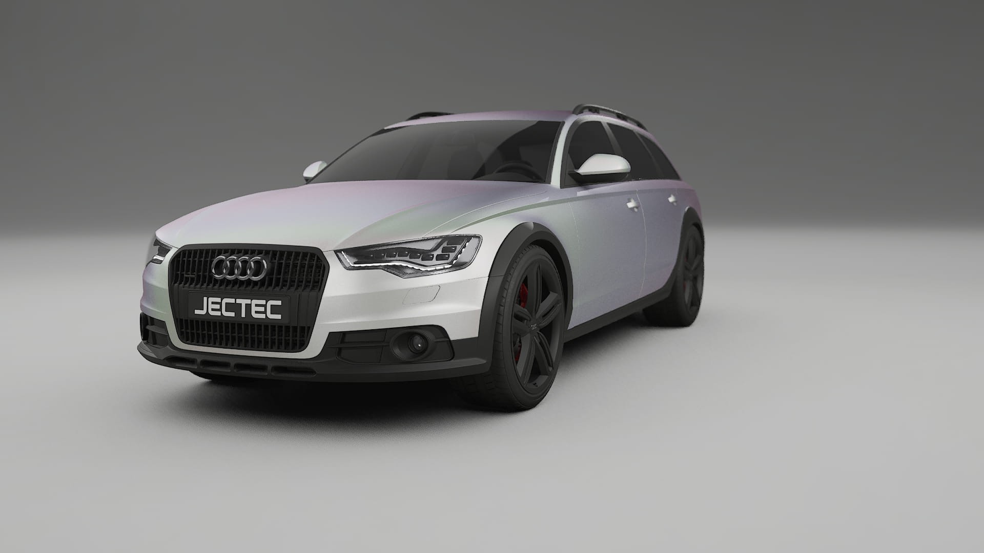 Audi A6 Allroad C7 prefacelift pre LCI TPU Lakbeschermingsfolie | NEBULA Kleurveranderende PPF – Volledig Voorgesneden Kit
