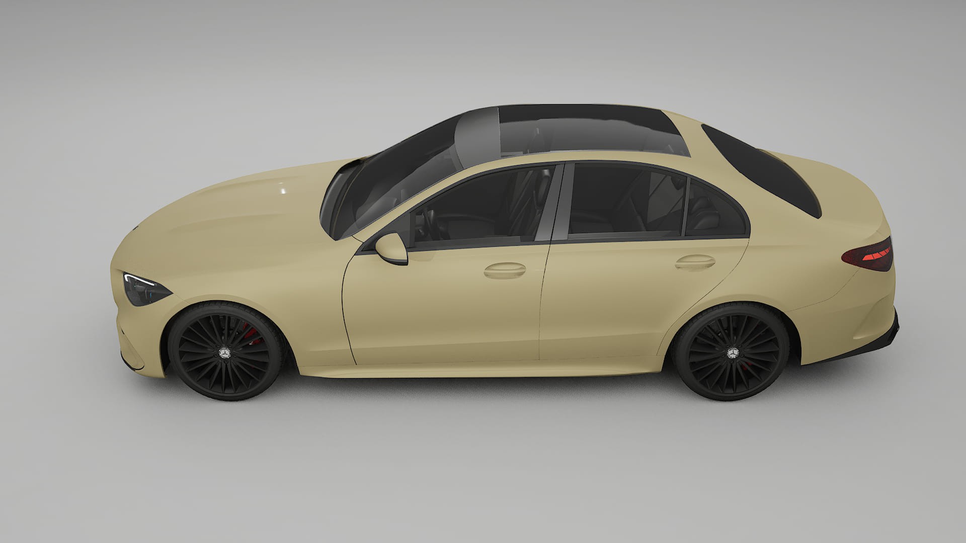 Mercedes C Class W206 TPU Lakbeschermingsfolie | SAND Kleurveranderende PPF – Volledig Voorgesneden Kit