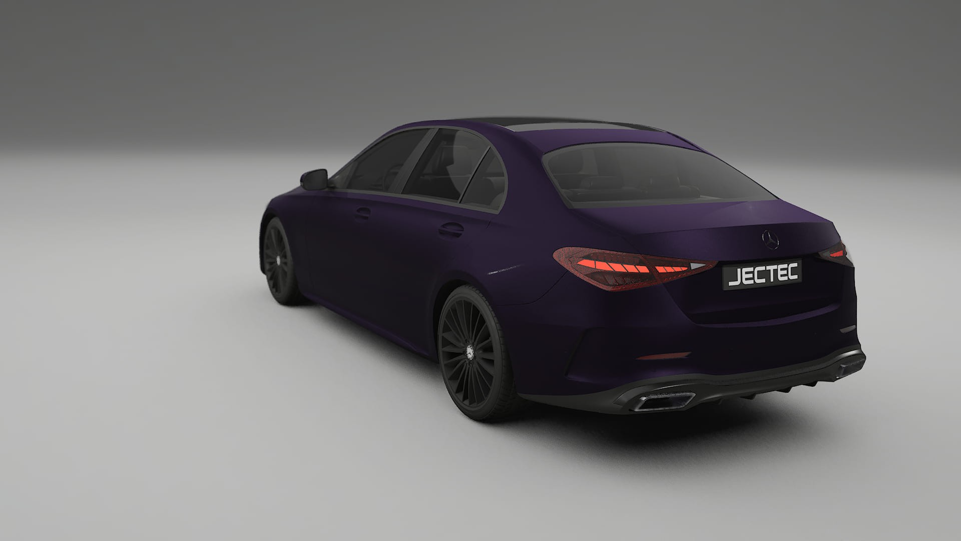 Mercedes C Class W206 TPU Lakbeschermingsfolie | VIOLET Kleurveranderende PPF – Volledig Voorgesneden Kit