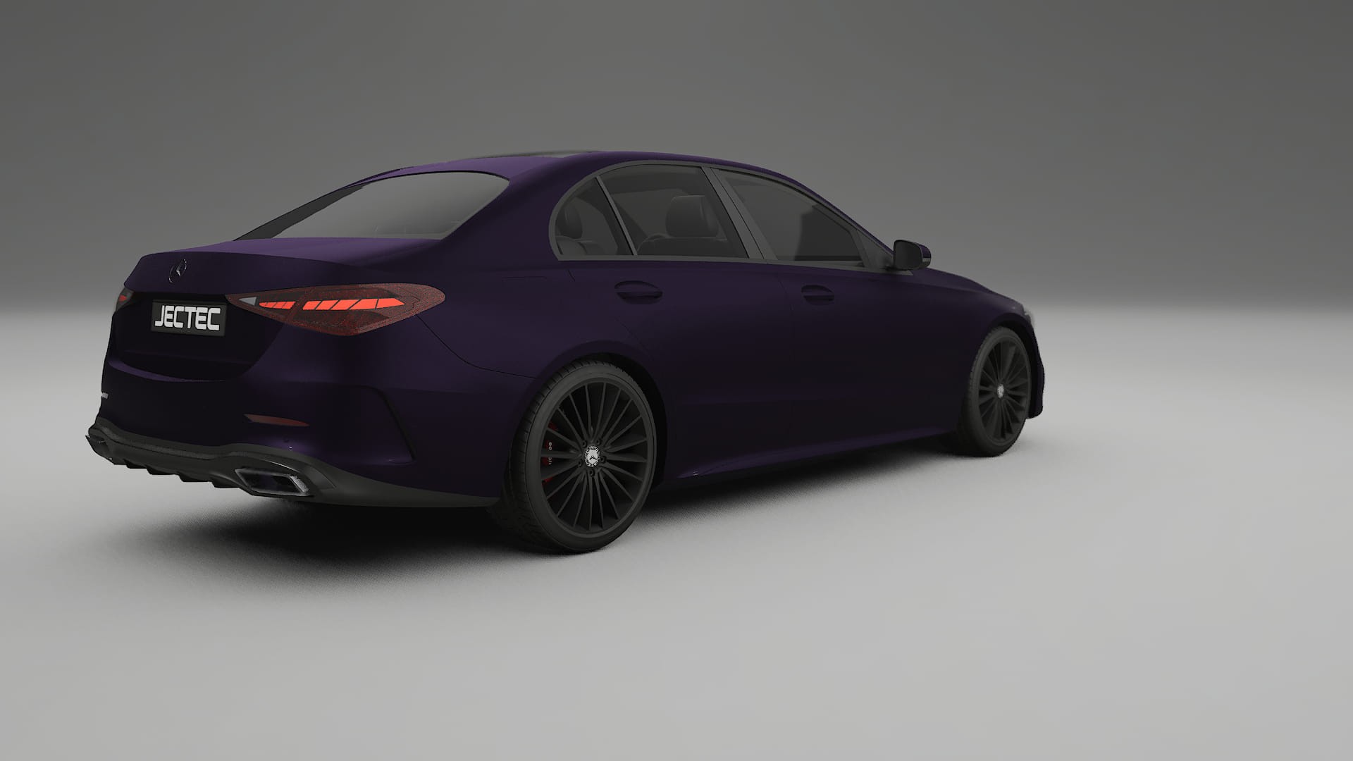 Mercedes C Class W206 TPU Lakbeschermingsfolie | VIOLET Kleurveranderende PPF – Volledig Voorgesneden Kit