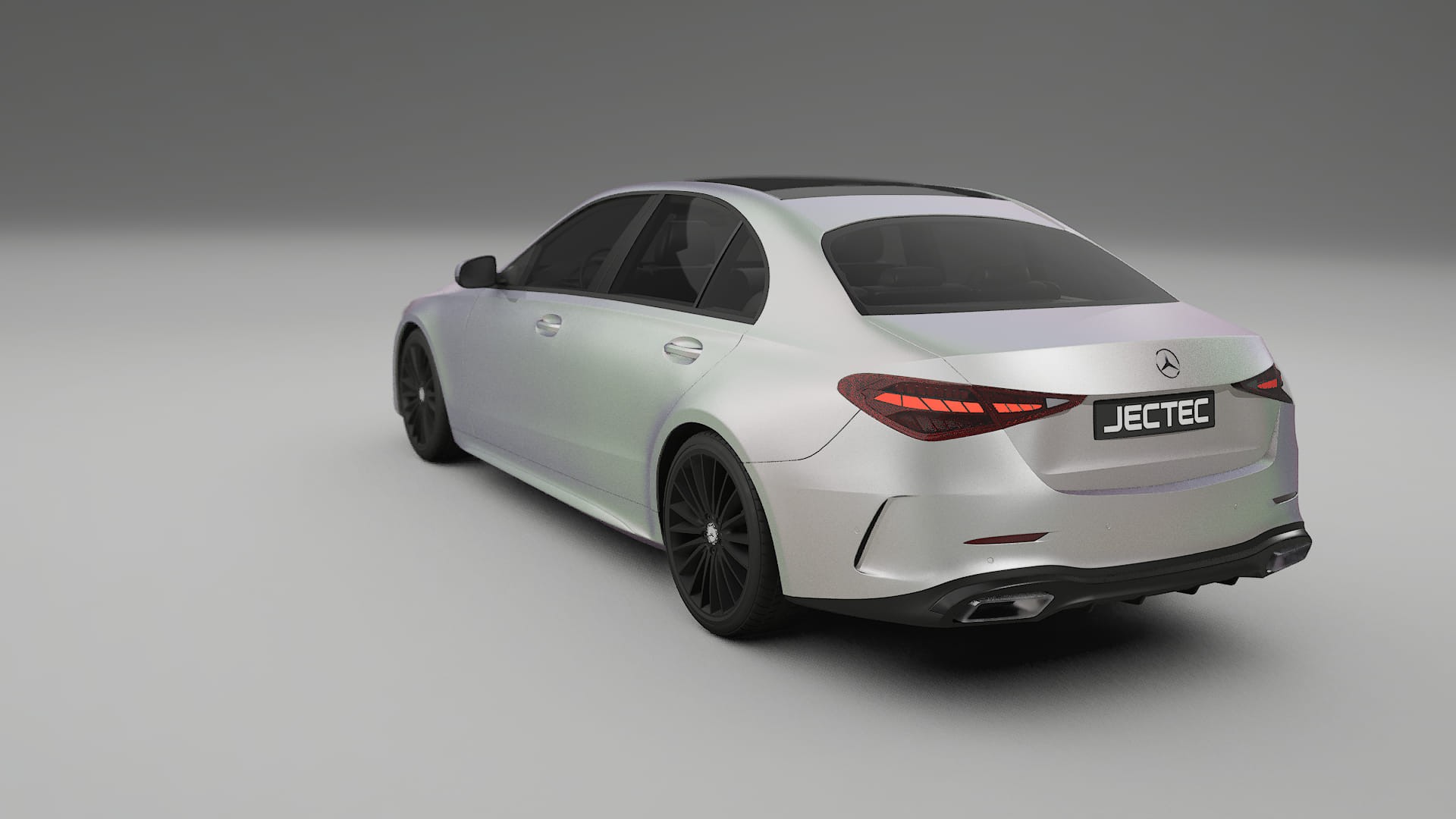 Mercedes C Class W206 TPU Lakbeschermingsfolie | NEBULA Kleurveranderende PPF – Volledig Voorgesneden Kit