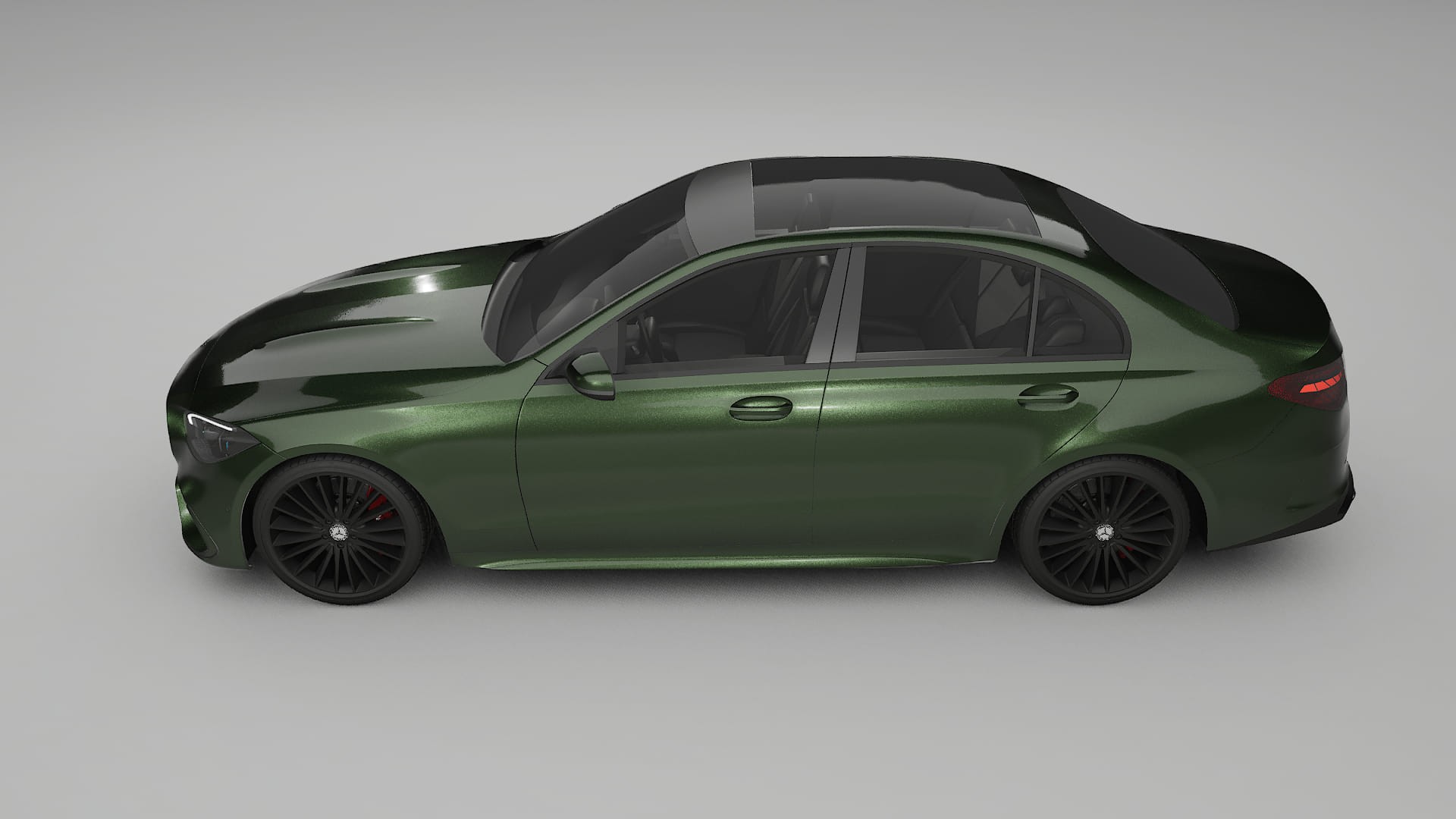 Mercedes C Class W206 TPU Lakbeschermingsfolie | LAGOON Kleurveranderende PPF – Volledig Voorgesneden Kit