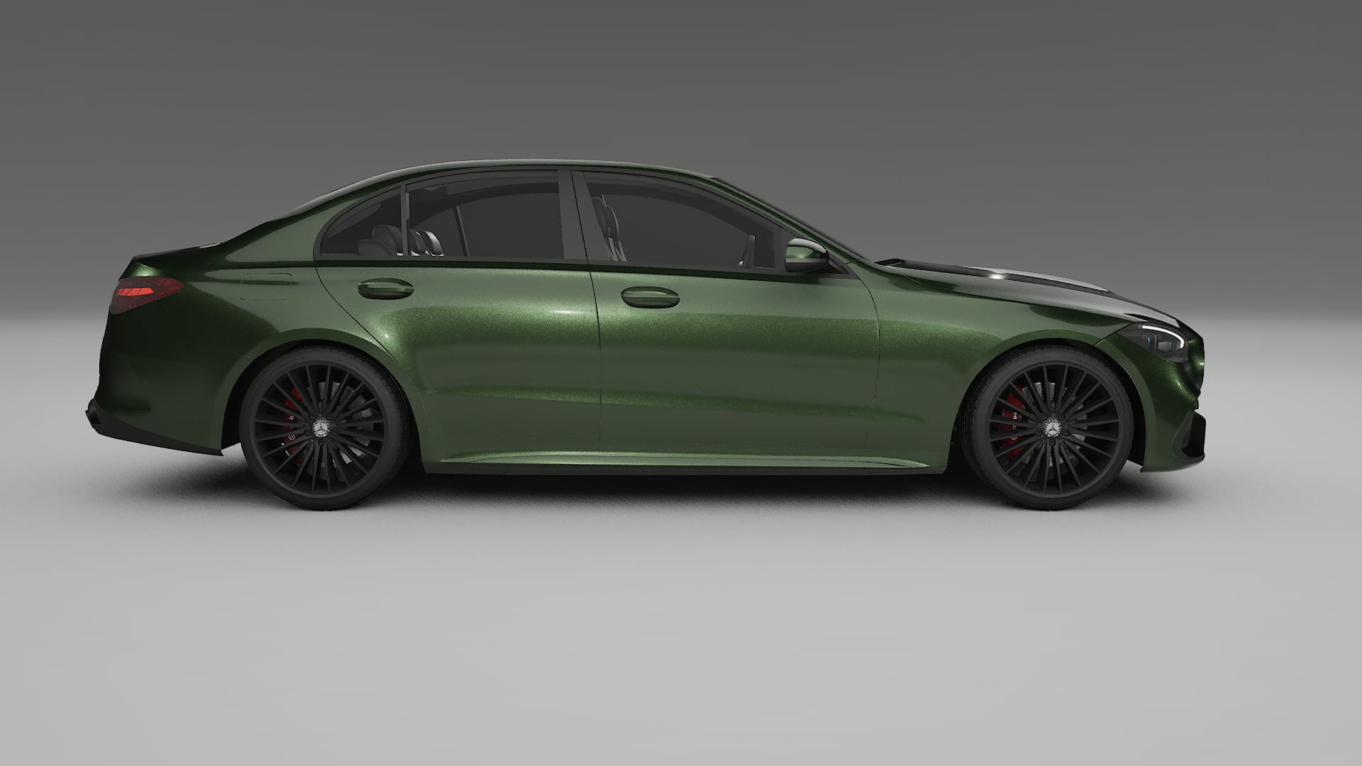 Mercedes C Class W206 TPU Lakbeschermingsfolie | LAGOON Kleurveranderende PPF – Volledig Voorgesneden Kit