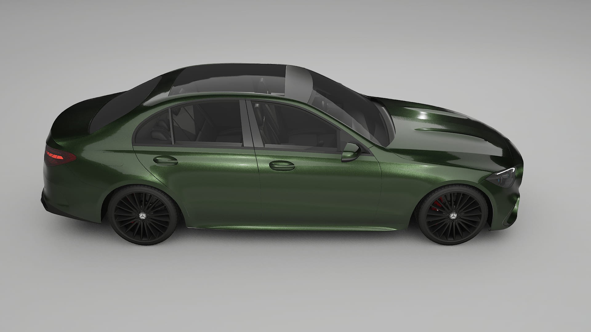 Mercedes C Class W206 TPU Lakbeschermingsfolie | LAGOON Kleurveranderende PPF – Volledig Voorgesneden Kit