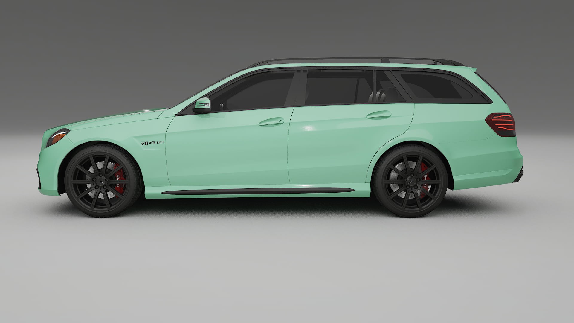 Mercedes E63 AMG Combi W212 facelift LCI TPU Lakbeschermingsfolie | DUSTY Kleurveranderende PPF – Volledig Voorgesneden Kit