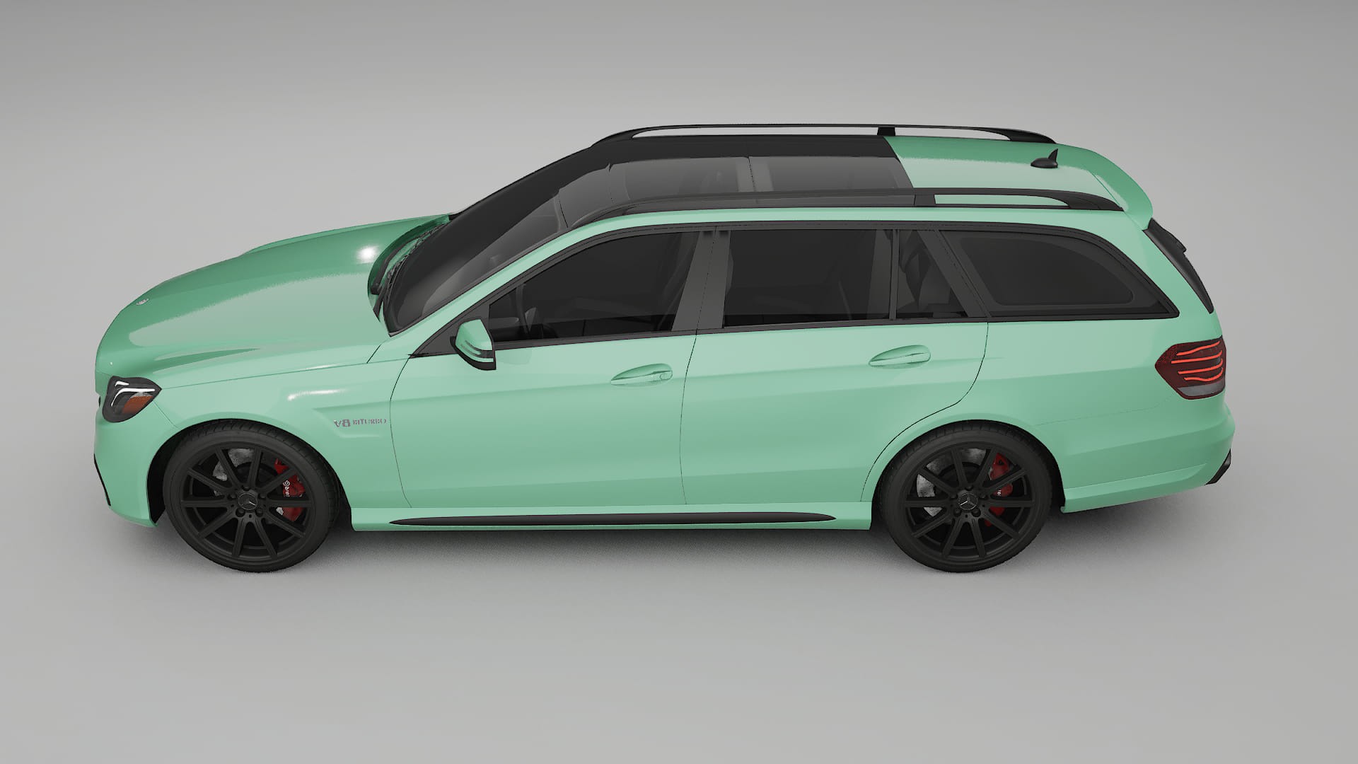 Mercedes E63 AMG Combi W212 facelift LCI TPU Lakbeschermingsfolie | DUSTY Kleurveranderende PPF – Volledig Voorgesneden Kit