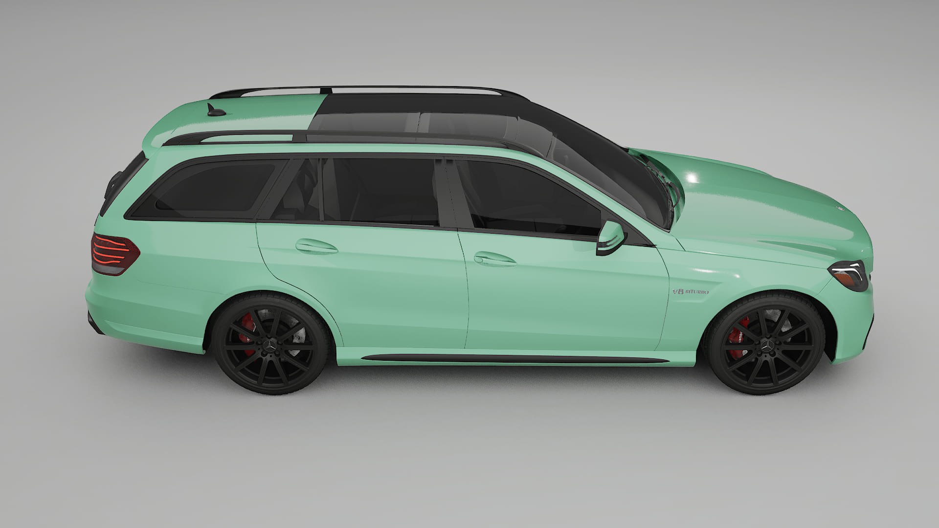 Mercedes E63 AMG Combi W212 facelift LCI TPU Lakbeschermingsfolie | DUSTY Kleurveranderende PPF – Volledig Voorgesneden Kit