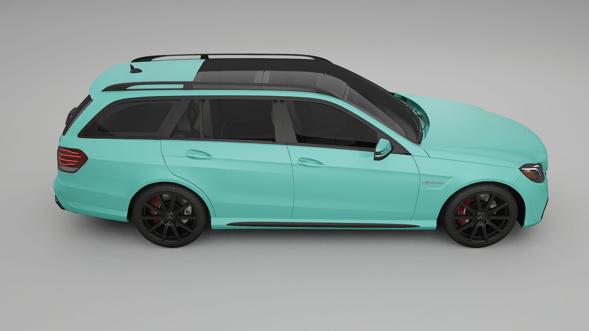 Mercedes E63 AMG Combi W212 facelift LCI TPU Lakbeschermingsfolie | FROST Kleurveranderende PPF – Volledig Voorgesneden Kit