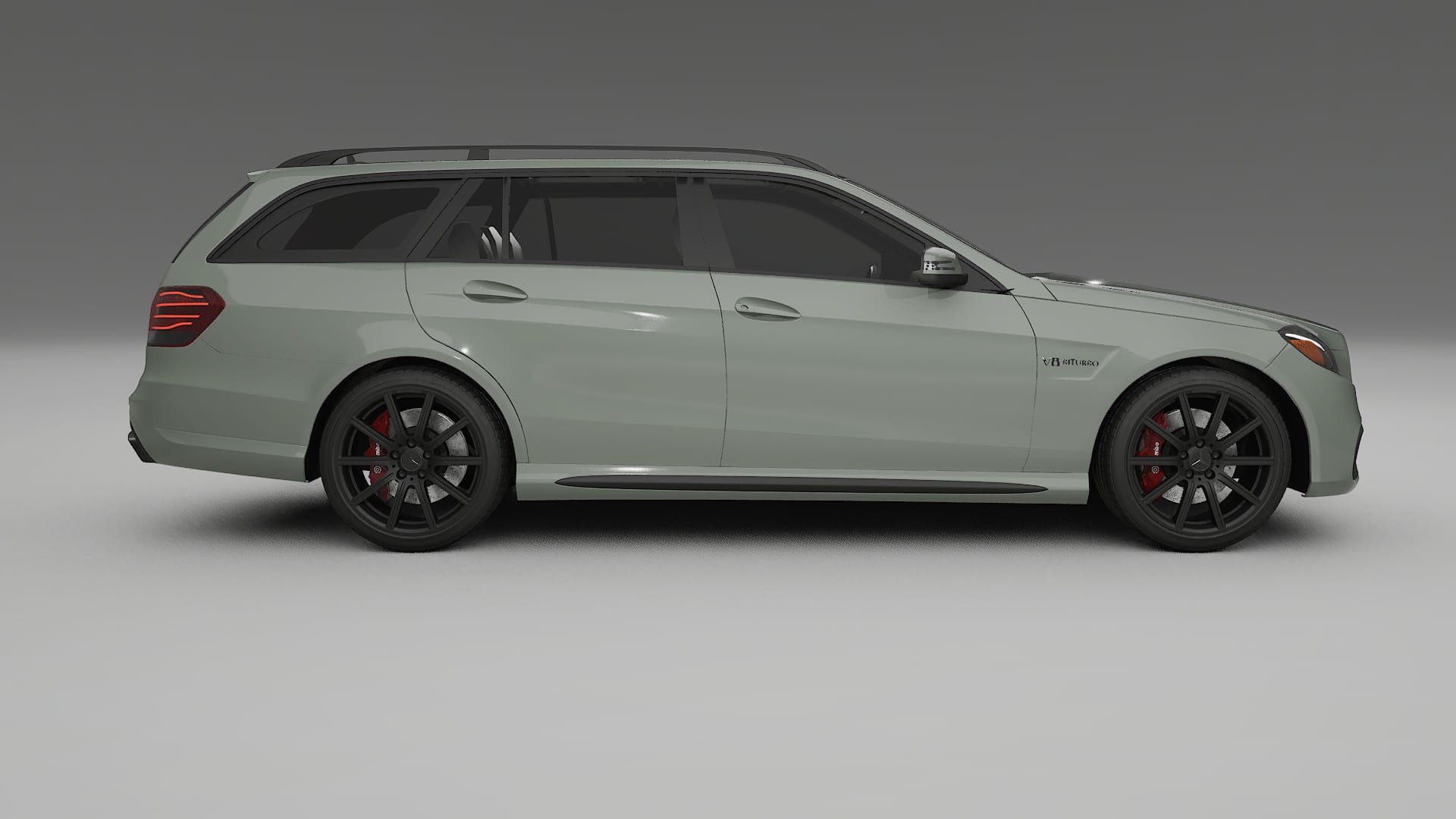 Mercedes E63 AMG Combi W212 facelift LCI TPU Lakbeschermingsfolie | SLATE Kleurveranderende PPF – Volledig Voorgesneden Kit