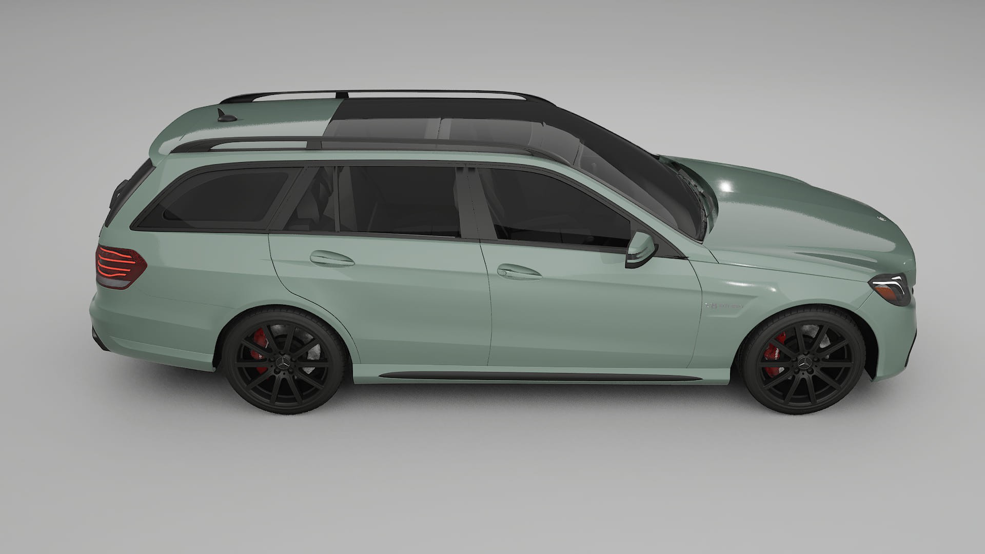 Mercedes E63 AMG Combi W212 facelift LCI TPU Lakbeschermingsfolie | CINDER Kleurveranderende PPF – Volledig Voorgesneden Kit