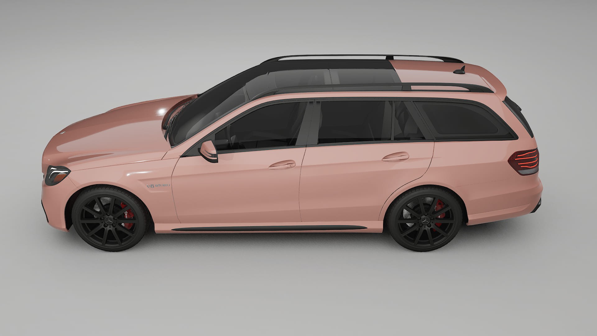 Mercedes E63 AMG Combi W212 facelift LCI TPU Lakbeschermingsfolie | BLUSH Kleurveranderende PPF – Volledig Voorgesneden Kit