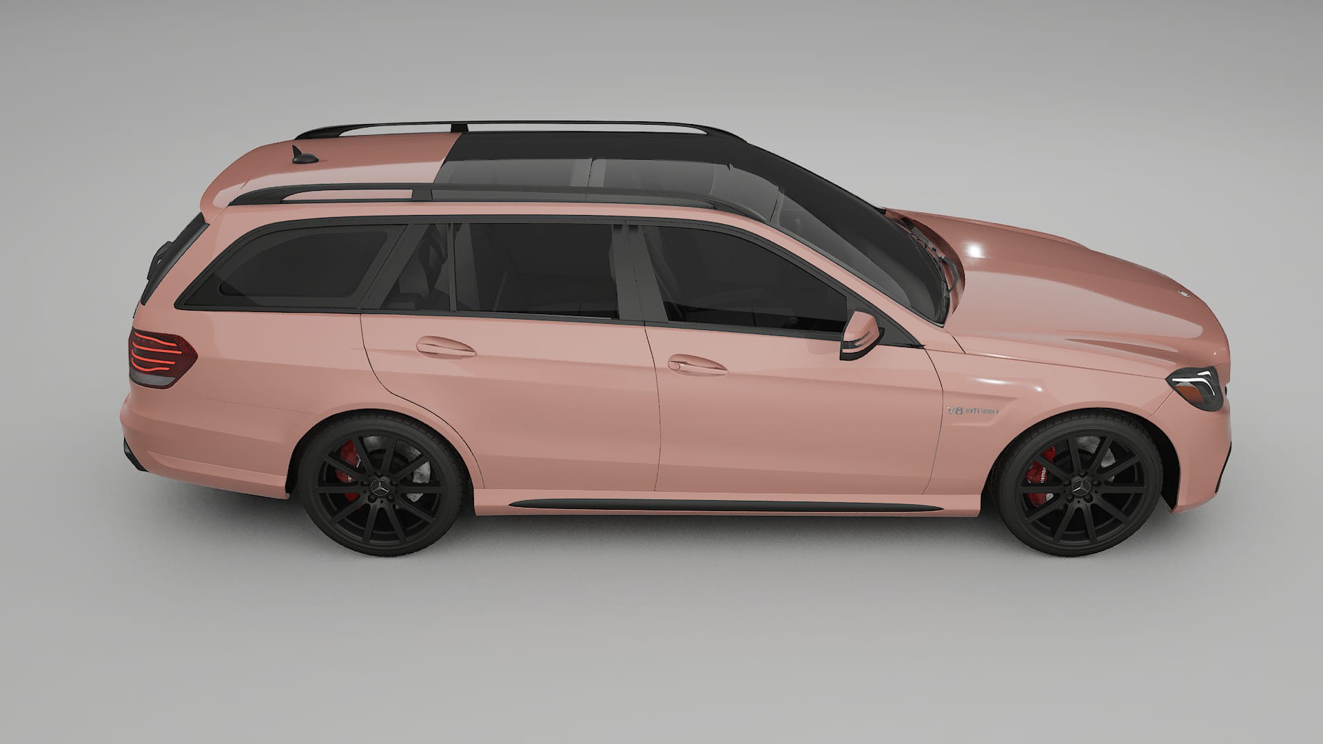 Mercedes E63 AMG Combi W212 facelift LCI TPU Lakbeschermingsfolie | BLUSH Kleurveranderende PPF – Volledig Voorgesneden Kit
