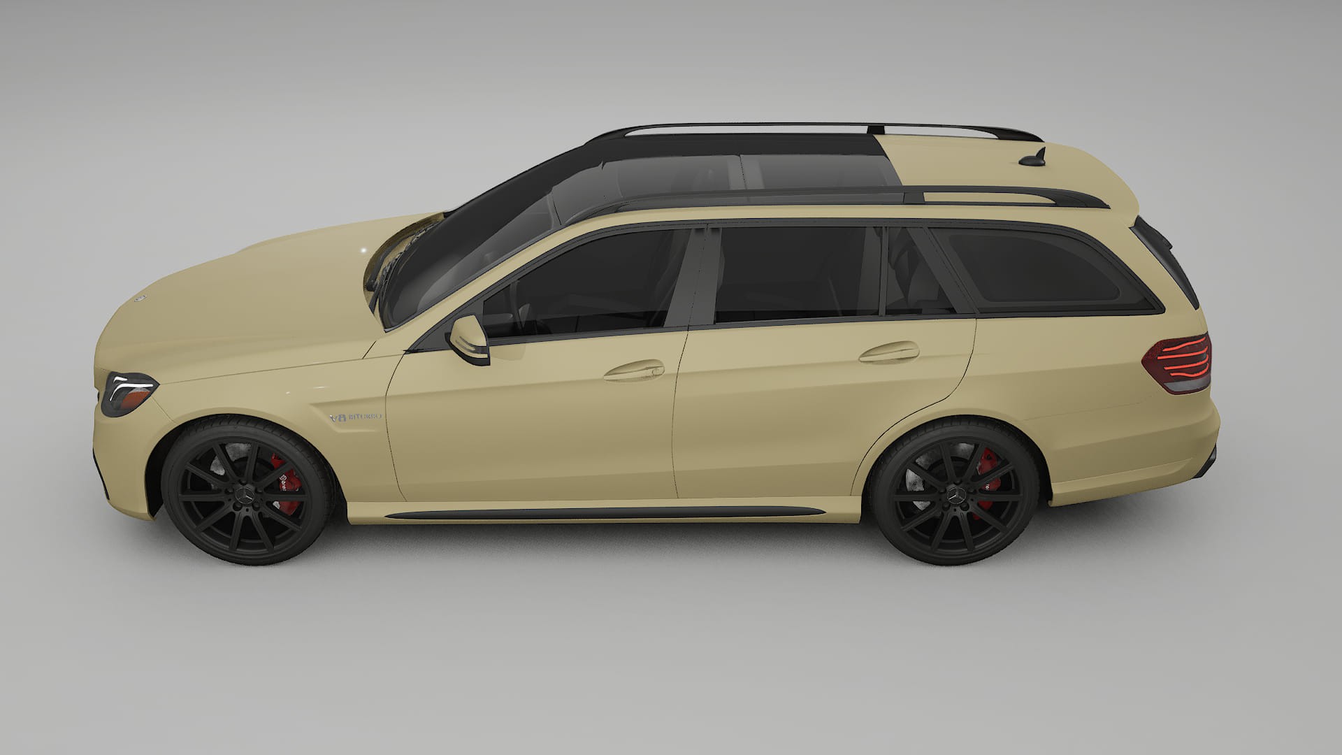 Mercedes E63 AMG Combi W212 facelift LCI TPU Lakbeschermingsfolie | SAND Kleurveranderende PPF – Volledig Voorgesneden Kit