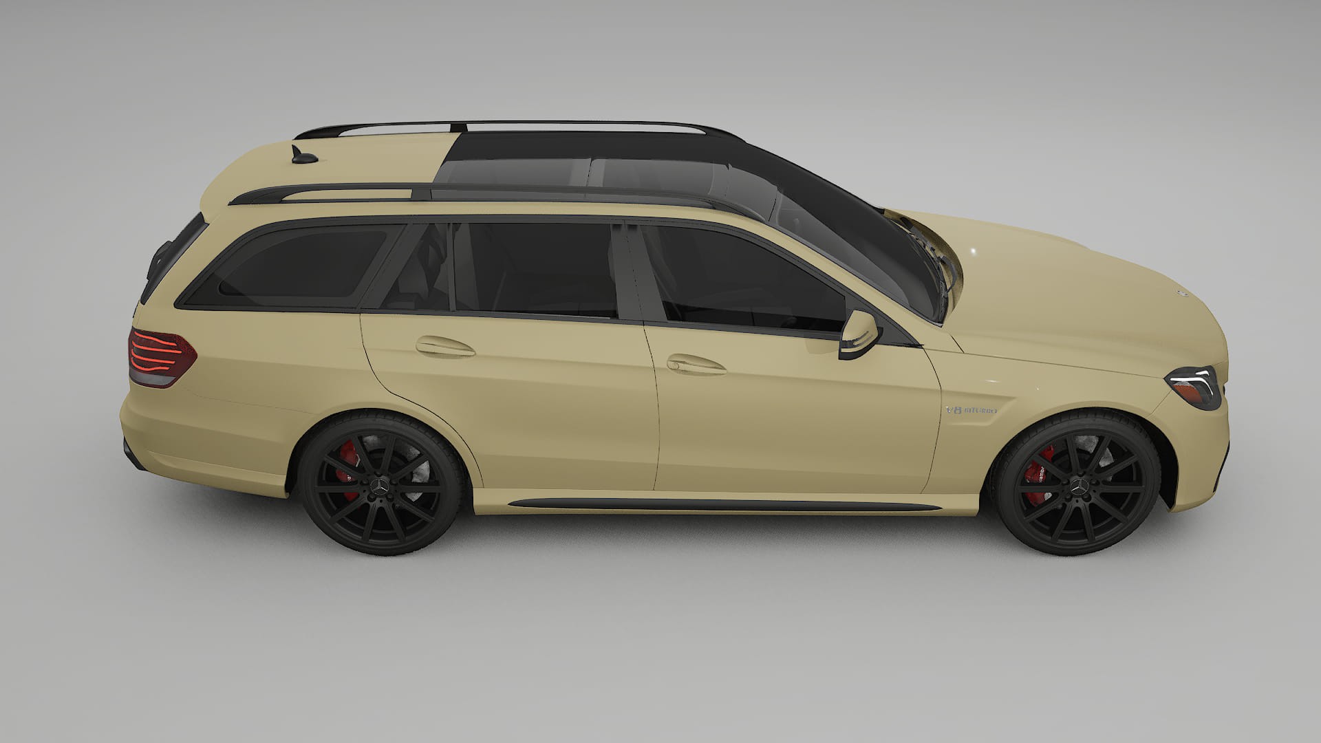 Mercedes E63 AMG Combi W212 facelift LCI TPU Lakbeschermingsfolie | SAND Kleurveranderende PPF – Volledig Voorgesneden Kit