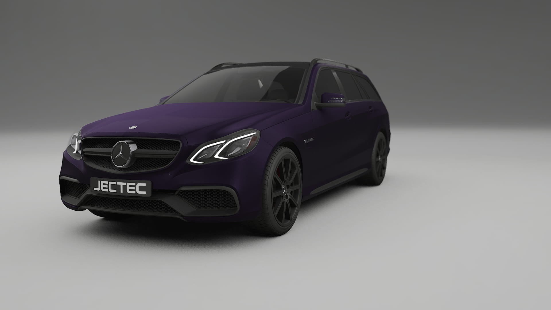 Mercedes E63 AMG Combi W212 facelift LCI TPU Lakbeschermingsfolie | VIOLET Kleurveranderende PPF – Volledig Voorgesneden Kit