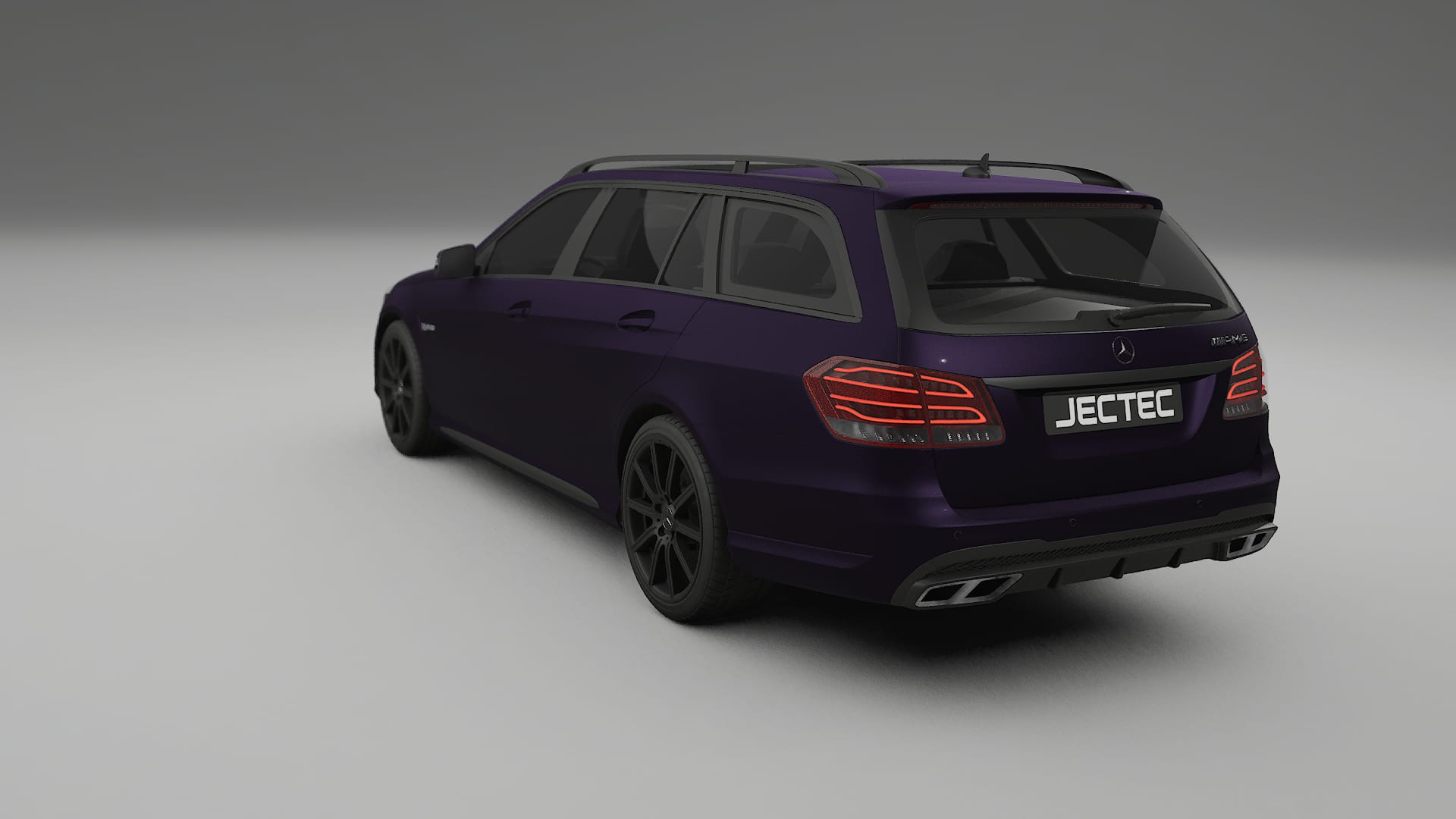 Mercedes E63 AMG Combi W212 facelift LCI TPU Lakbeschermingsfolie | VIOLET Kleurveranderende PPF – Volledig Voorgesneden Kit
