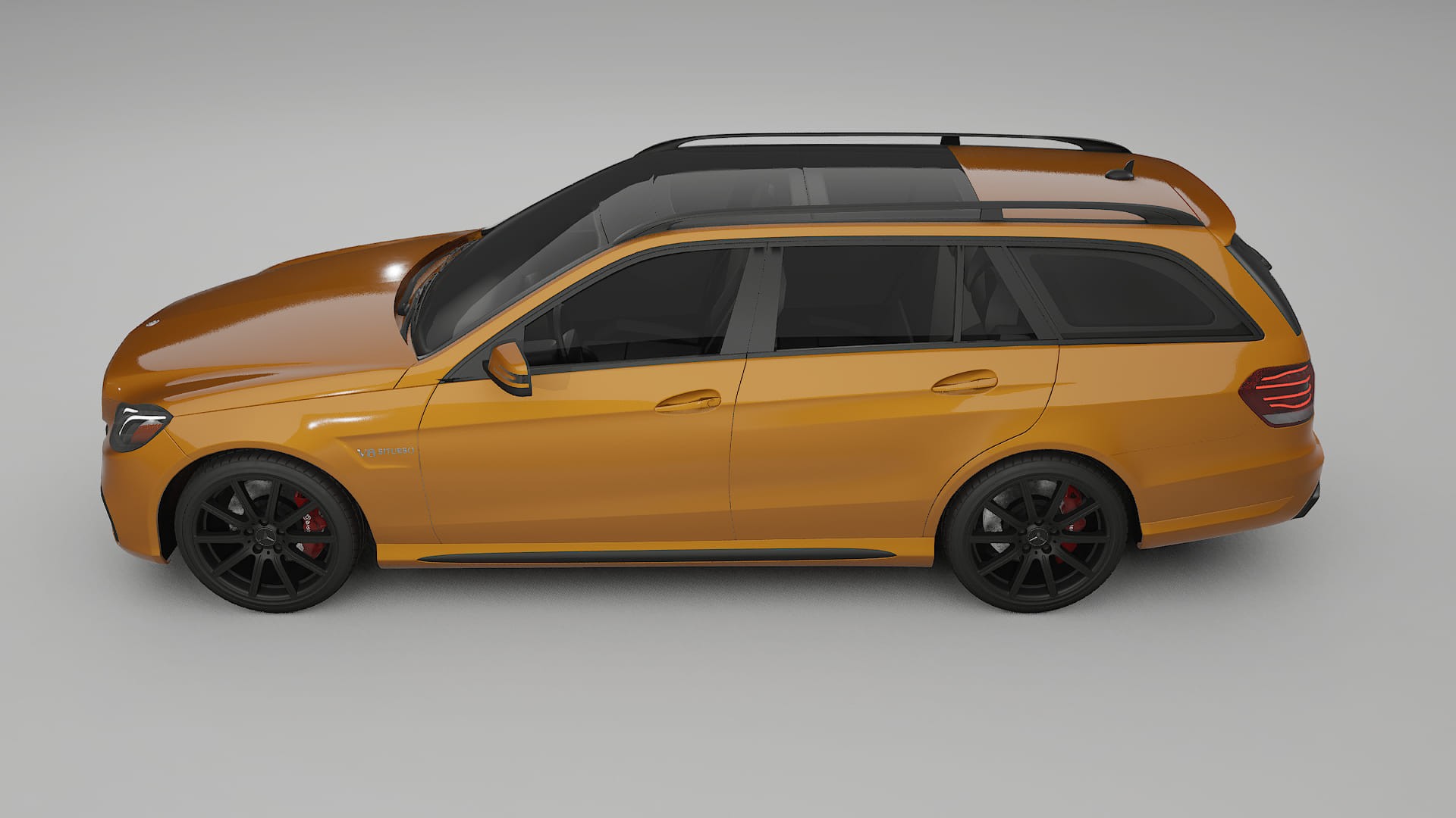 Mercedes E63 AMG Combi W212 facelift LCI TPU Lakbeschermingsfolie | DAISY Kleurveranderende PPF – Volledig Voorgesneden Kit