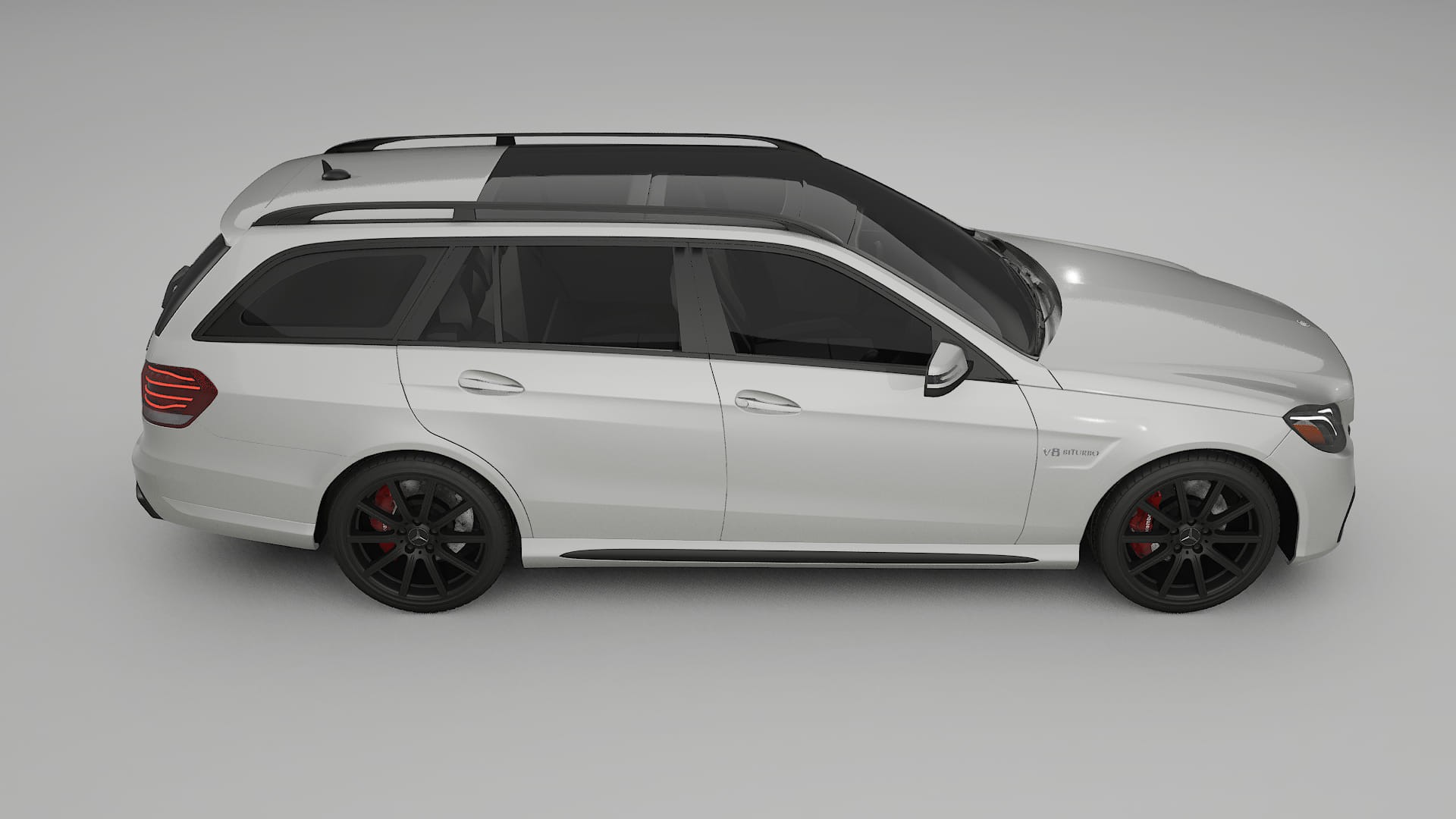 Mercedes E63 AMG Combi W212 facelift LCI TPU Lakbeschermingsfolie | PEARL Kleurveranderende PPF – Volledig Voorgesneden Kit