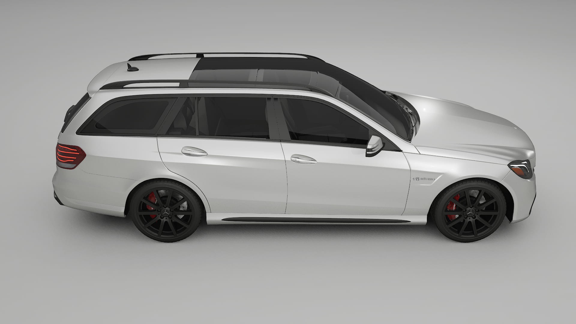 Mercedes E63 AMG Combi W212 facelift LCI TPU Lakbeschermingsfolie | OPAL Kleurveranderende PPF – Volledig Voorgesneden Kit