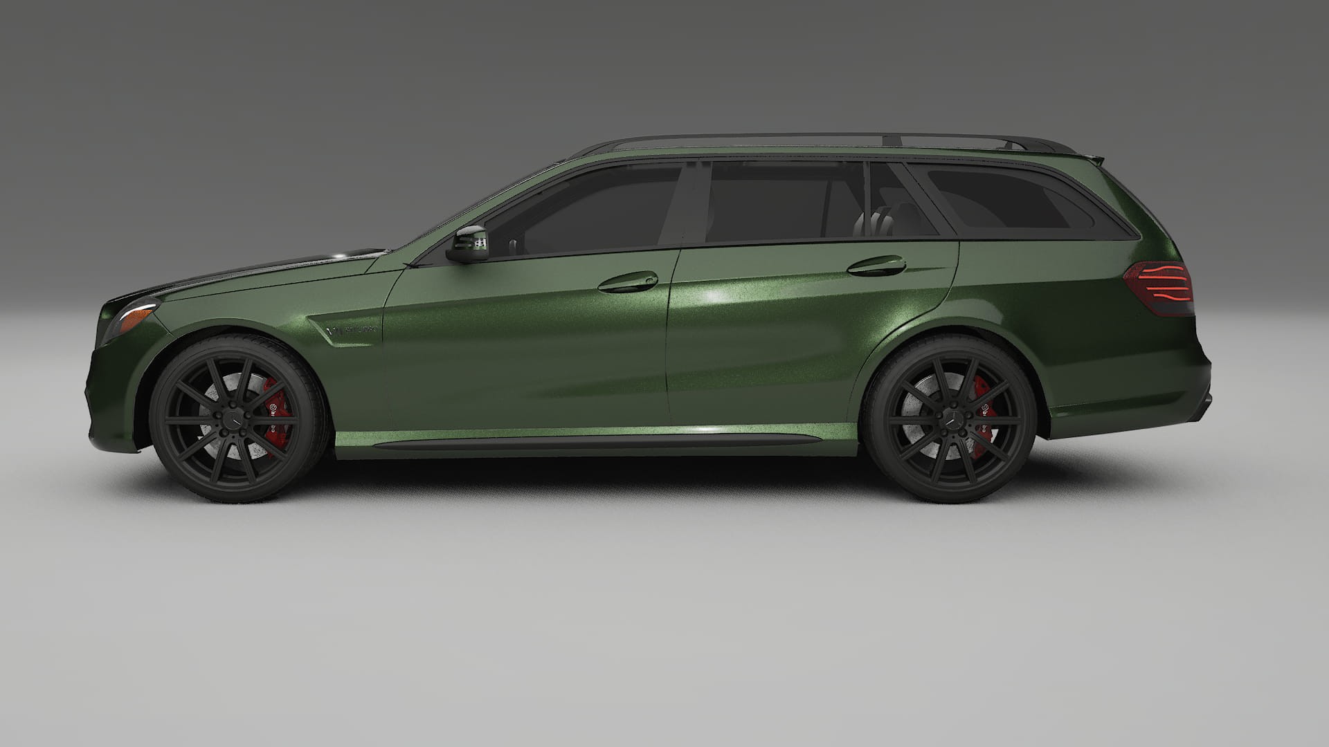 Mercedes E63 AMG Combi W212 facelift LCI TPU Lakbeschermingsfolie | LAGOON Kleurveranderende PPF – Volledig Voorgesneden Kit