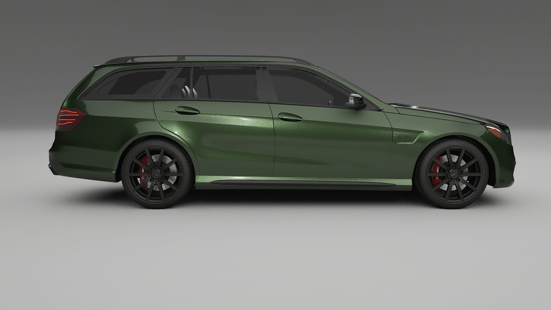 Mercedes E63 AMG Combi W212 facelift LCI TPU Lakbeschermingsfolie | LAGOON Kleurveranderende PPF – Volledig Voorgesneden Kit