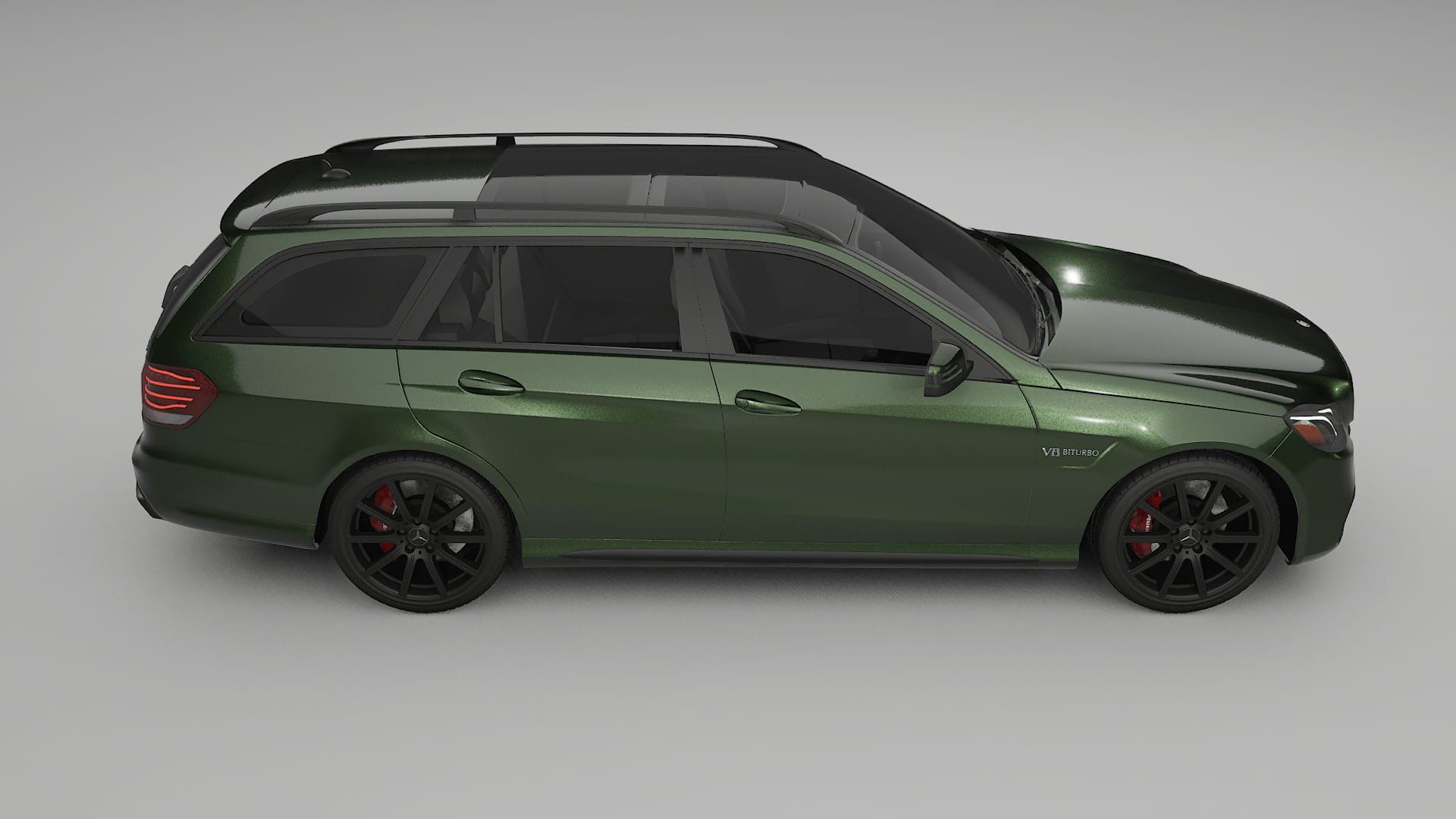 Mercedes E63 AMG Combi W212 facelift LCI TPU Lakbeschermingsfolie | LAGOON Kleurveranderende PPF – Volledig Voorgesneden Kit