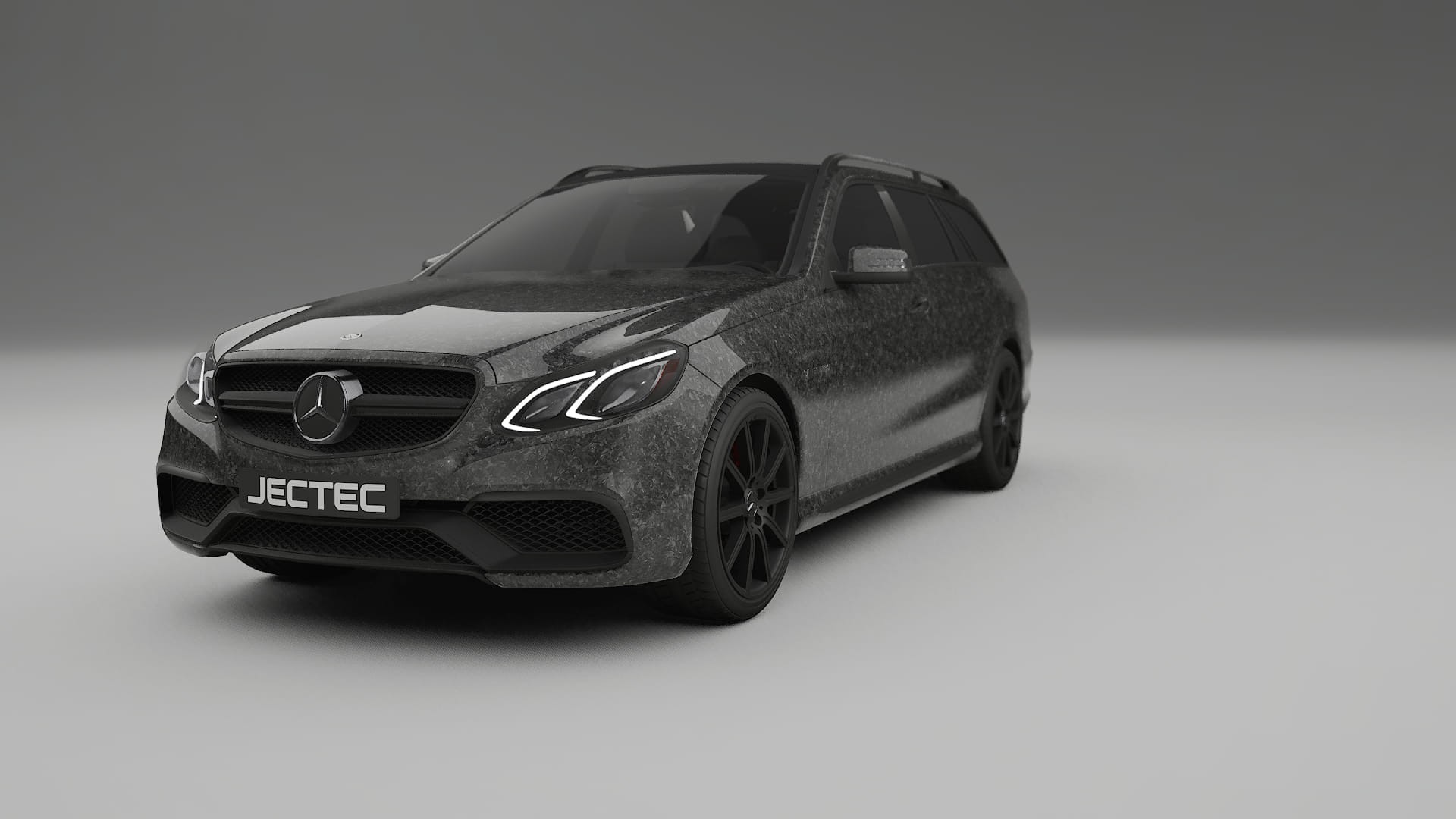 Mercedes E63 AMG Combi W212 facelift LCI TPU Lakbeschermingsfolie | FORGED S Kleurveranderende PPF – Volledig Voorgesneden Kit