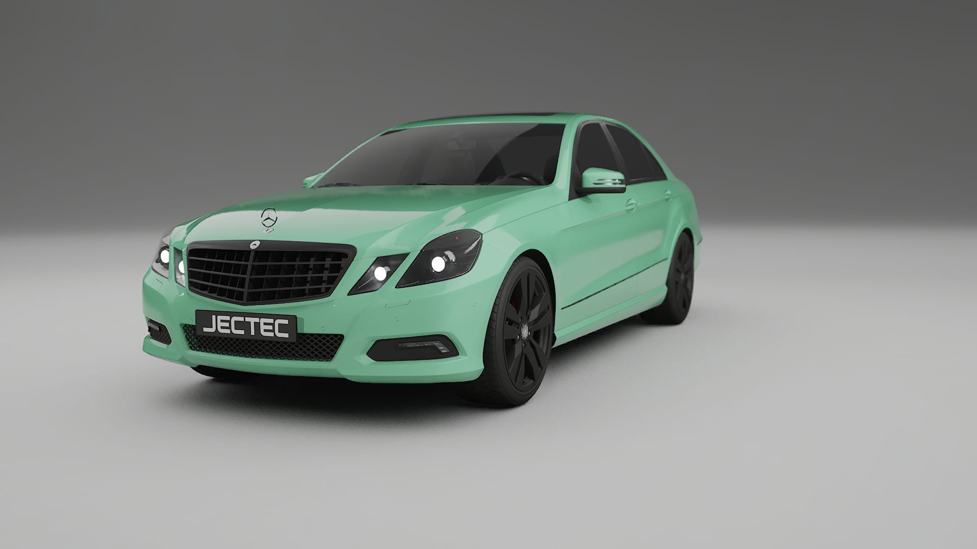 Mercedes E Class Sedan W212 Prefacelift pre LCI TPU Lakbeschermingsfolie | DUSTY Kleurveranderende PPF – Volledig Voorgesneden