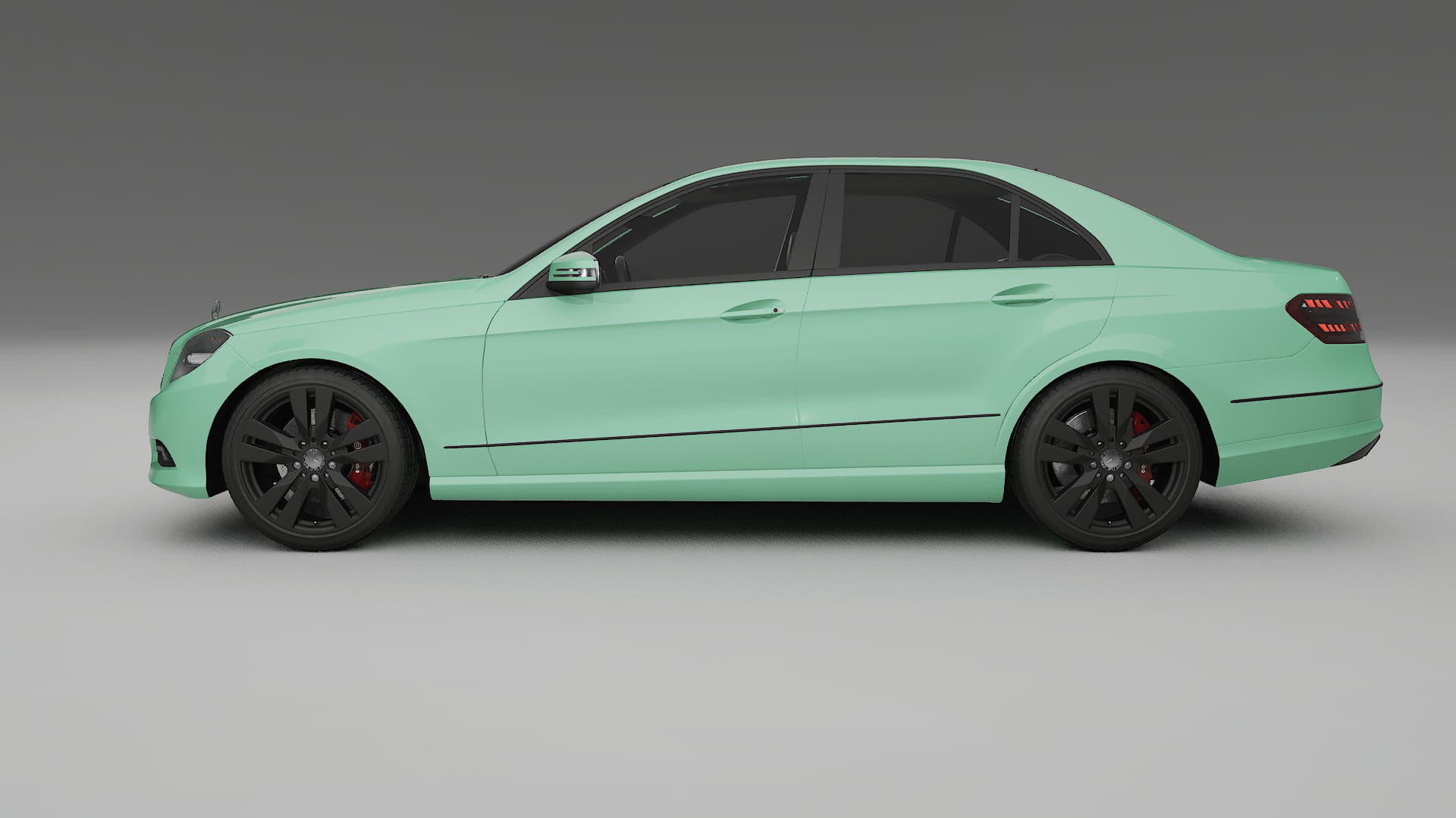 Mercedes E Class Sedan W212 Prefacelift pre LCI TPU Lakbeschermingsfolie | DUSTY Kleurveranderende PPF – Volledig Voorgesneden