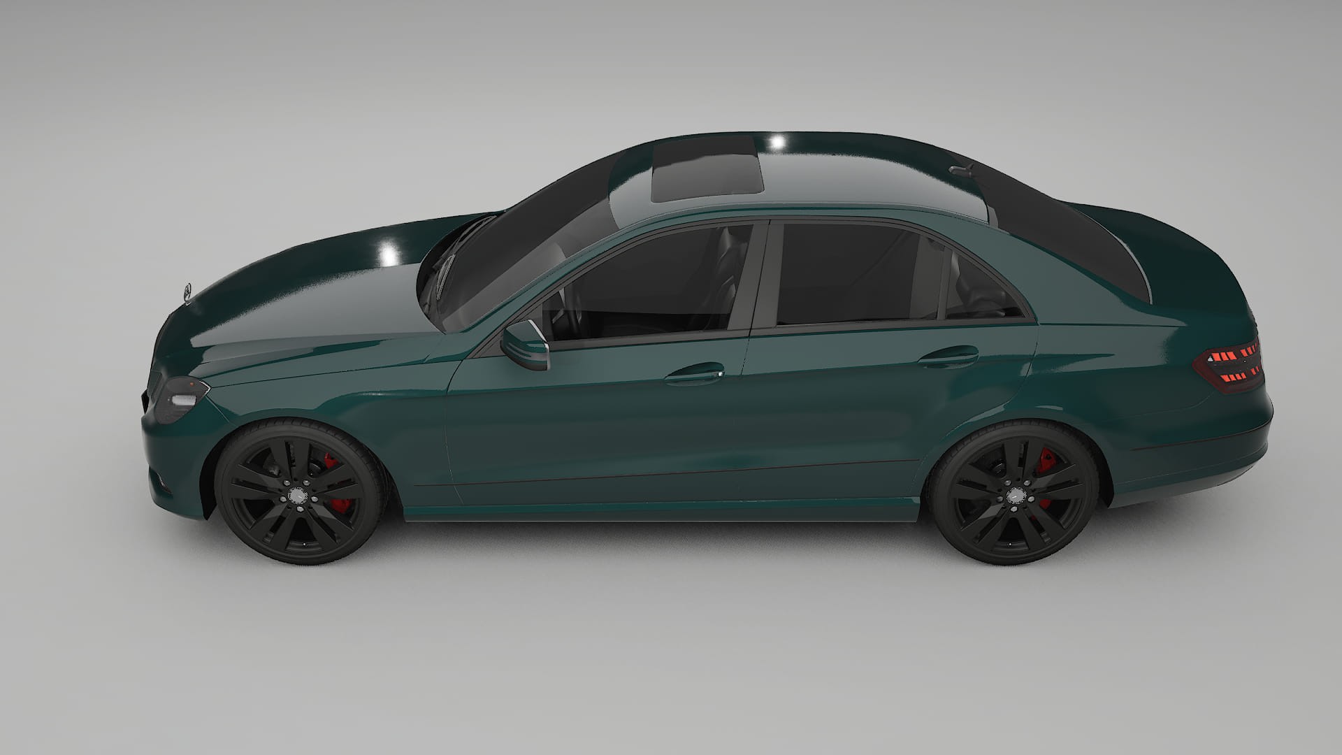 Mercedes E Class Sedan W212 Prefacelift pre LCI TPU Lakbeschermingsfolie | INFERNO Kleurveranderende PPF – Volledig Voorgesned