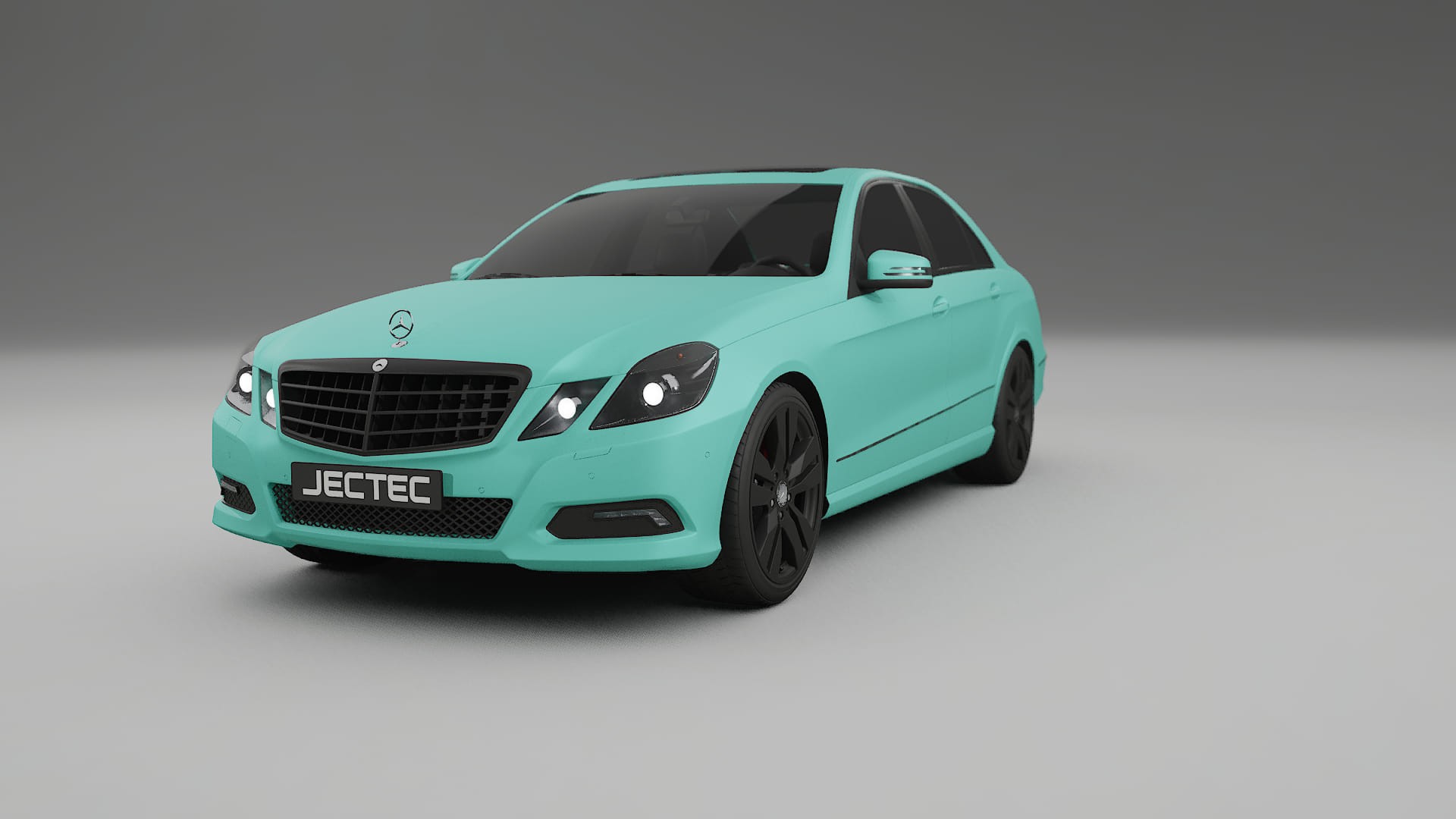 Mercedes E Class Sedan W212 Prefacelift pre LCI TPU Lakbeschermingsfolie | FROST Kleurveranderende PPF – Volledig Voorgesneden