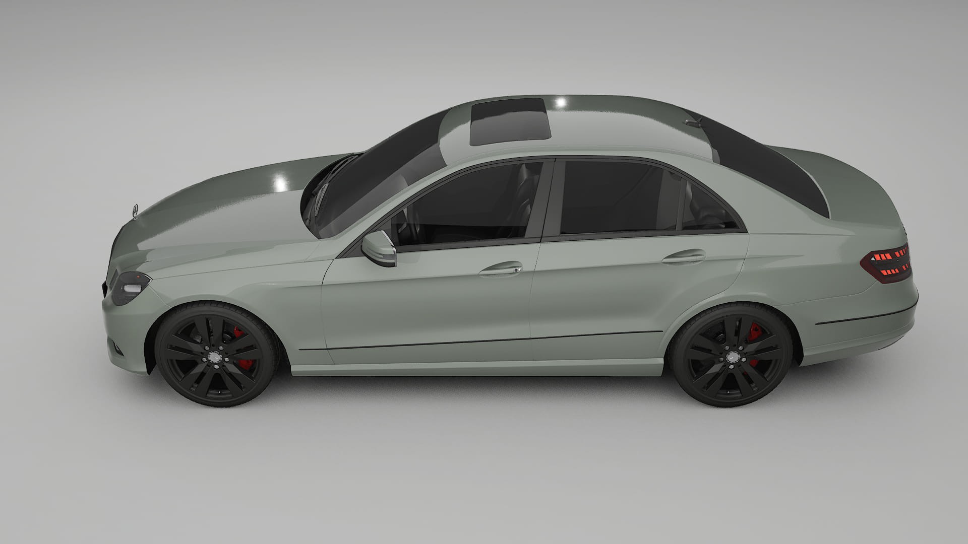 Mercedes E Class Sedan W212 Prefacelift pre LCI TPU Lakbeschermingsfolie | SLATE Kleurveranderende PPF – Volledig Voorgesneden