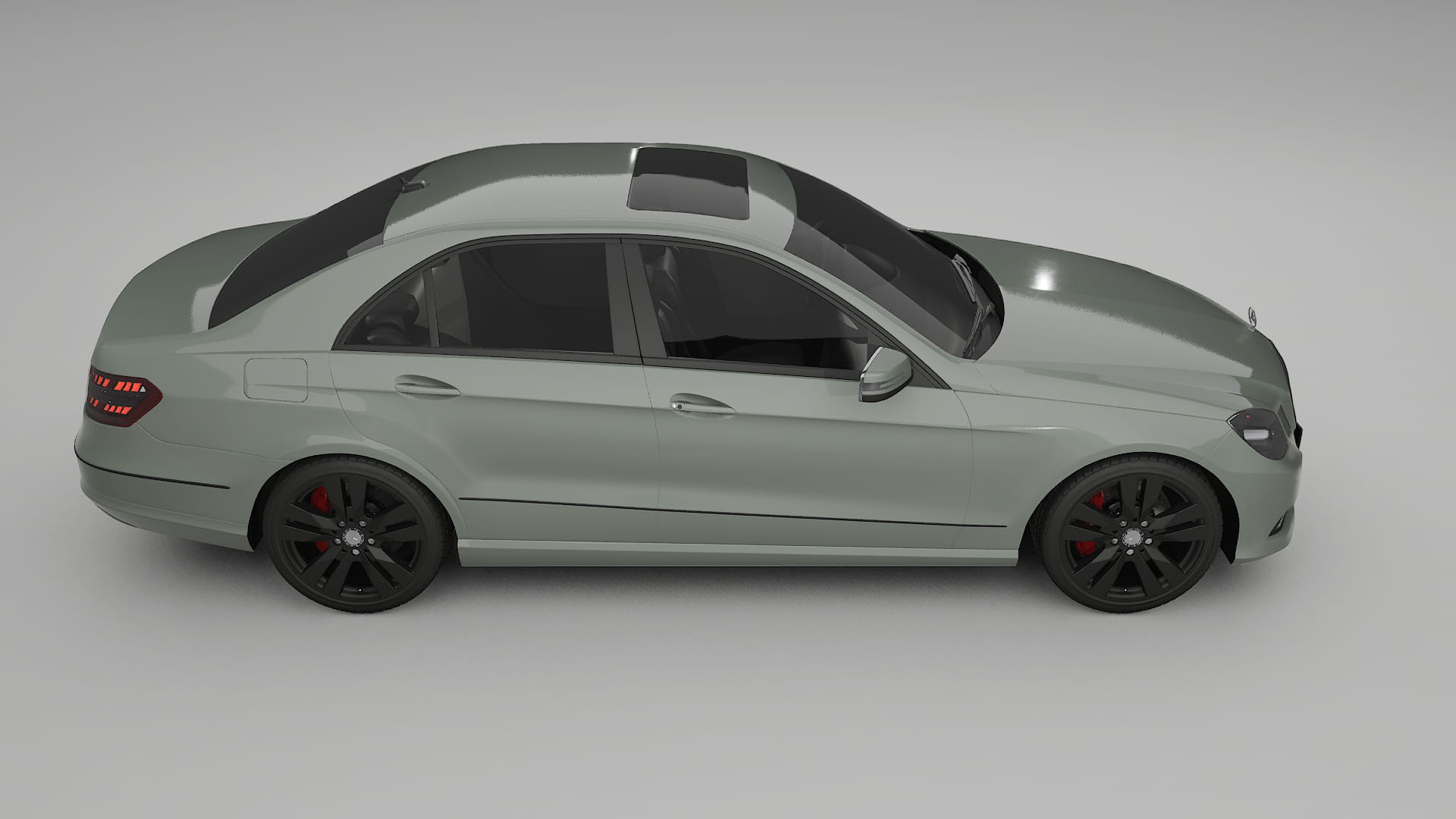 Mercedes E Class Sedan W212 Prefacelift pre LCI TPU Lakbeschermingsfolie | SLATE Kleurveranderende PPF – Volledig Voorgesneden