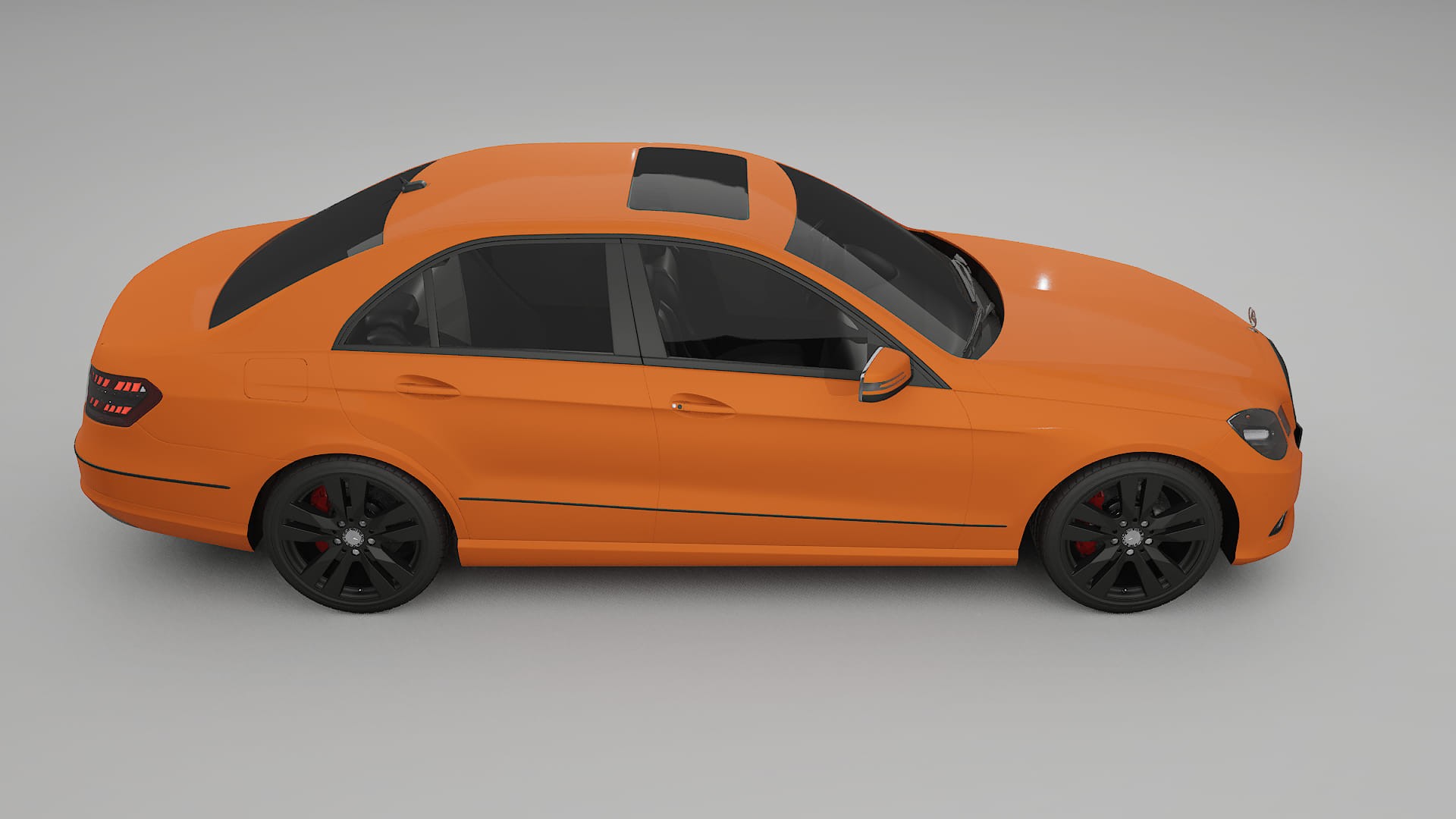 Mercedes E Class Sedan W212 Prefacelift pre LCI TPU Lakbeschermingsfolie | ROCKET Kleurveranderende PPF – Volledig Voorgesnede