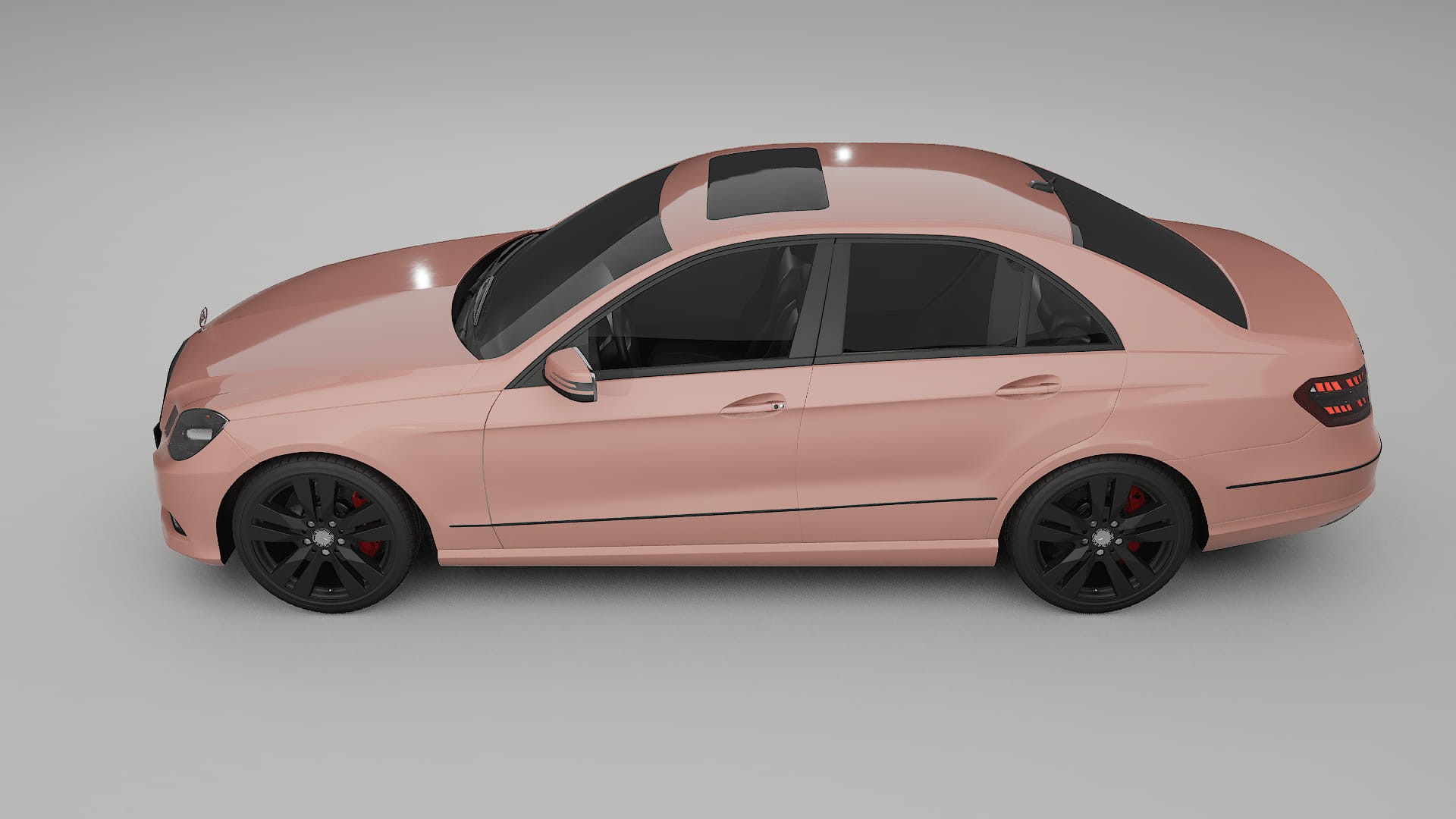 Mercedes E Class Sedan W212 Prefacelift pre LCI TPU Lakbeschermingsfolie | BLUSH Kleurveranderende PPF – Volledig Voorgesneden