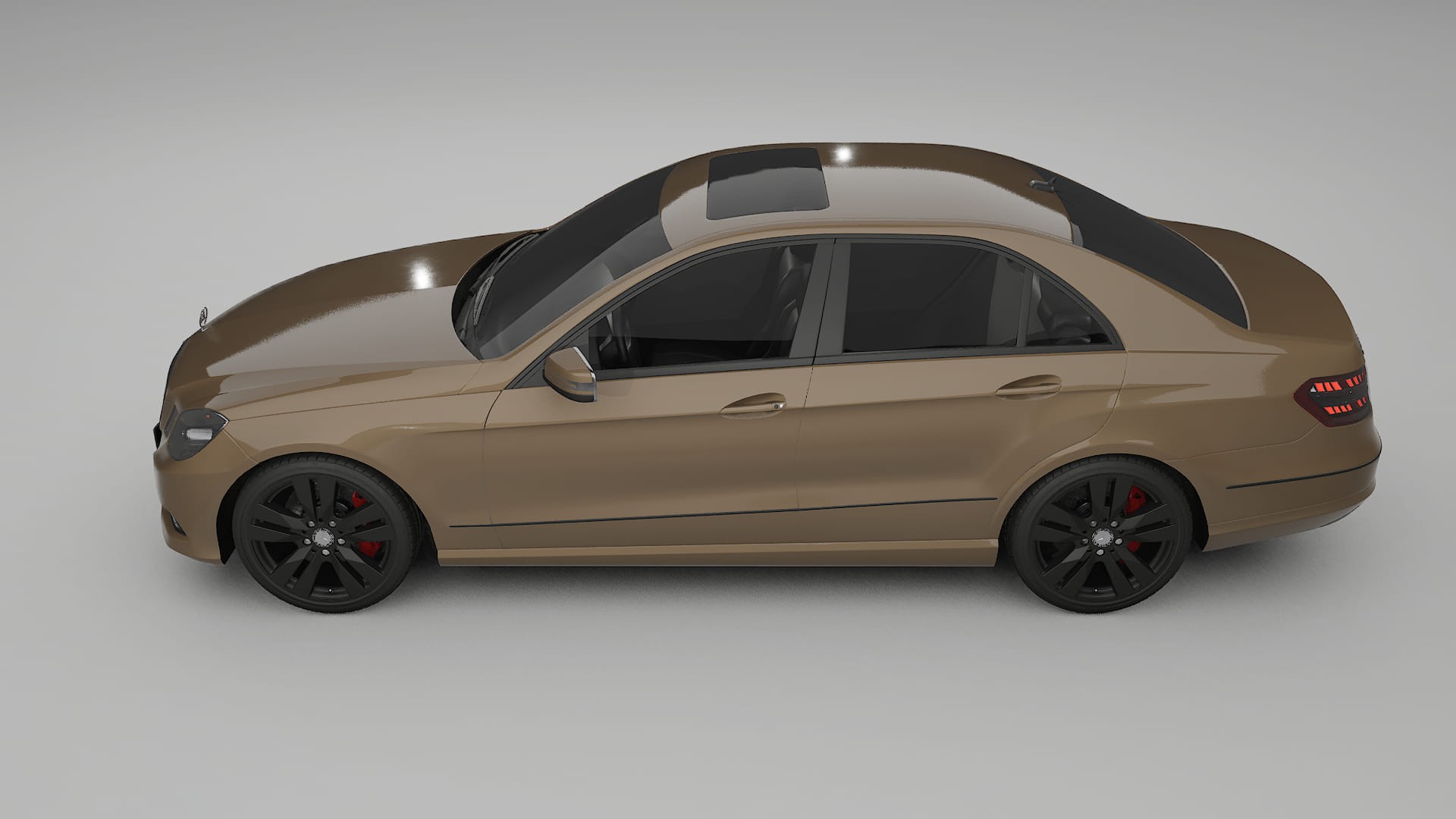 Mercedes E Class Sedan W212 Prefacelift pre LCI TPU Lakbeschermingsfolie | SAHARA Kleurveranderende PPF – Volledig Voorgesnede