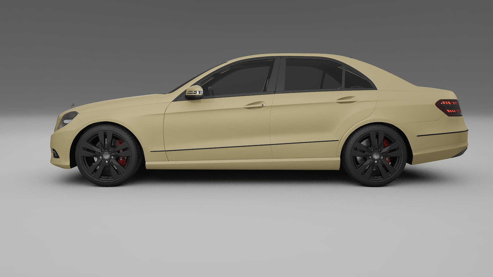 Mercedes E Class Sedan W212 Prefacelift pre LCI TPU Lakbeschermingsfolie | SAND Kleurveranderende PPF – Volledig Voorgesneden 