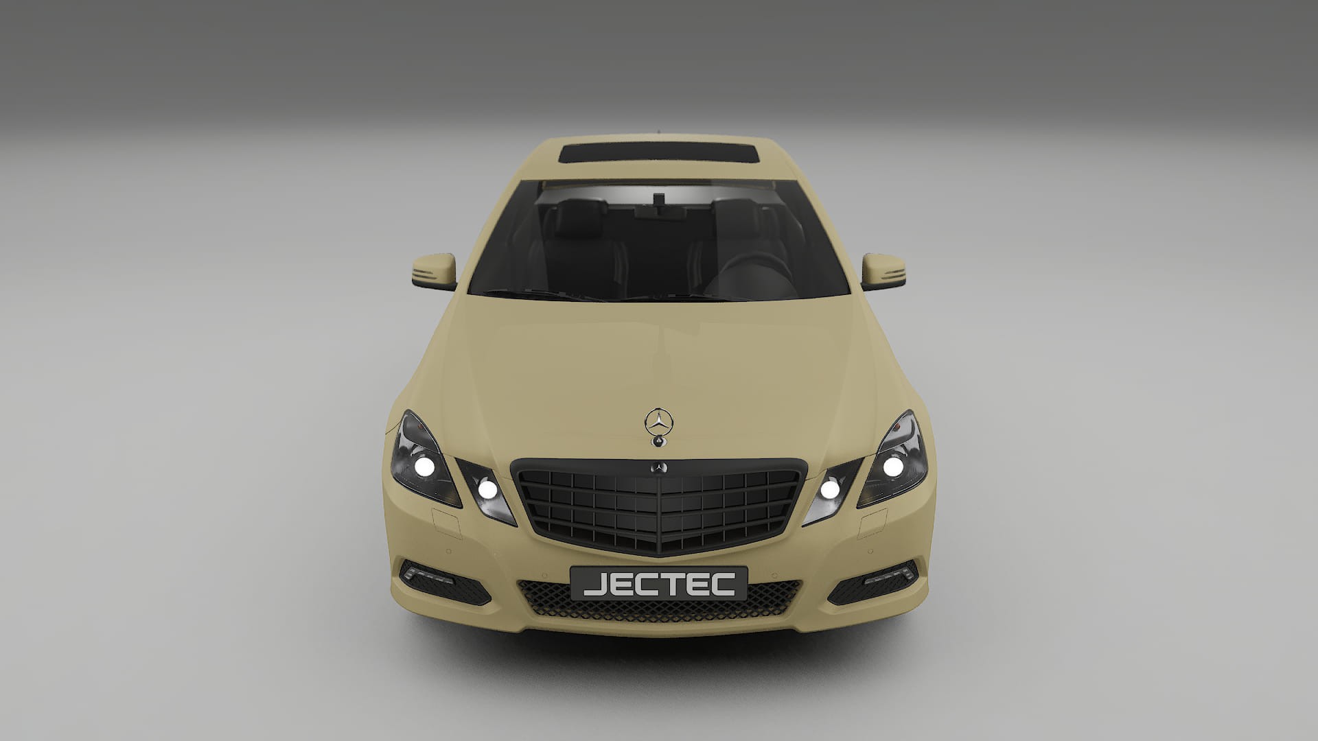 Mercedes E Class Sedan W212 Prefacelift pre LCI TPU Lakbeschermingsfolie | SAND Kleurveranderende PPF – Volledig Voorgesneden 