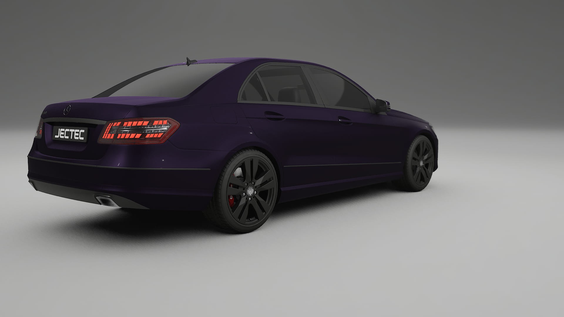 Mercedes E Class Sedan W212 Prefacelift pre LCI TPU Lakbeschermingsfolie | VIOLET Kleurveranderende PPF – Volledig Voorgesnede