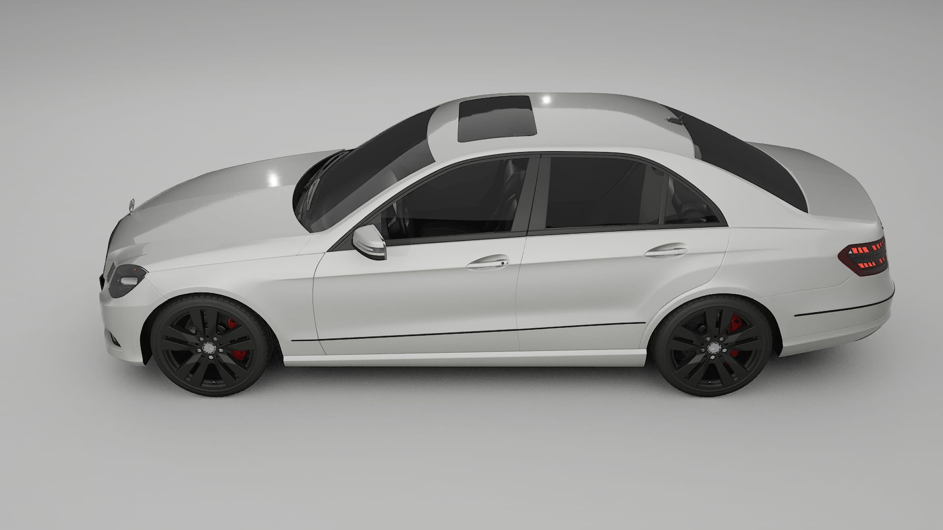 Mercedes E Class Sedan W212 Prefacelift pre LCI TPU Lakbeschermingsfolie | PEARL Kleurveranderende PPF – Volledig Voorgesneden