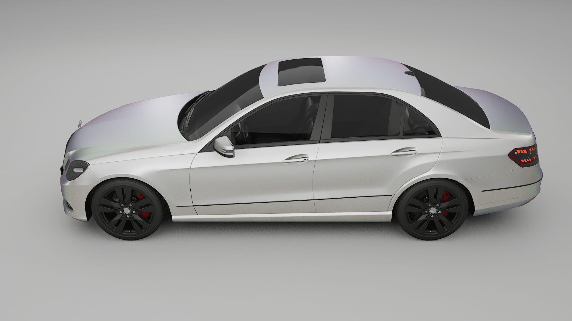 Mercedes E Class Sedan W212 Prefacelift pre LCI TPU Lakbeschermingsfolie | NEBULA Kleurveranderende PPF – Volledig Voorgesnede