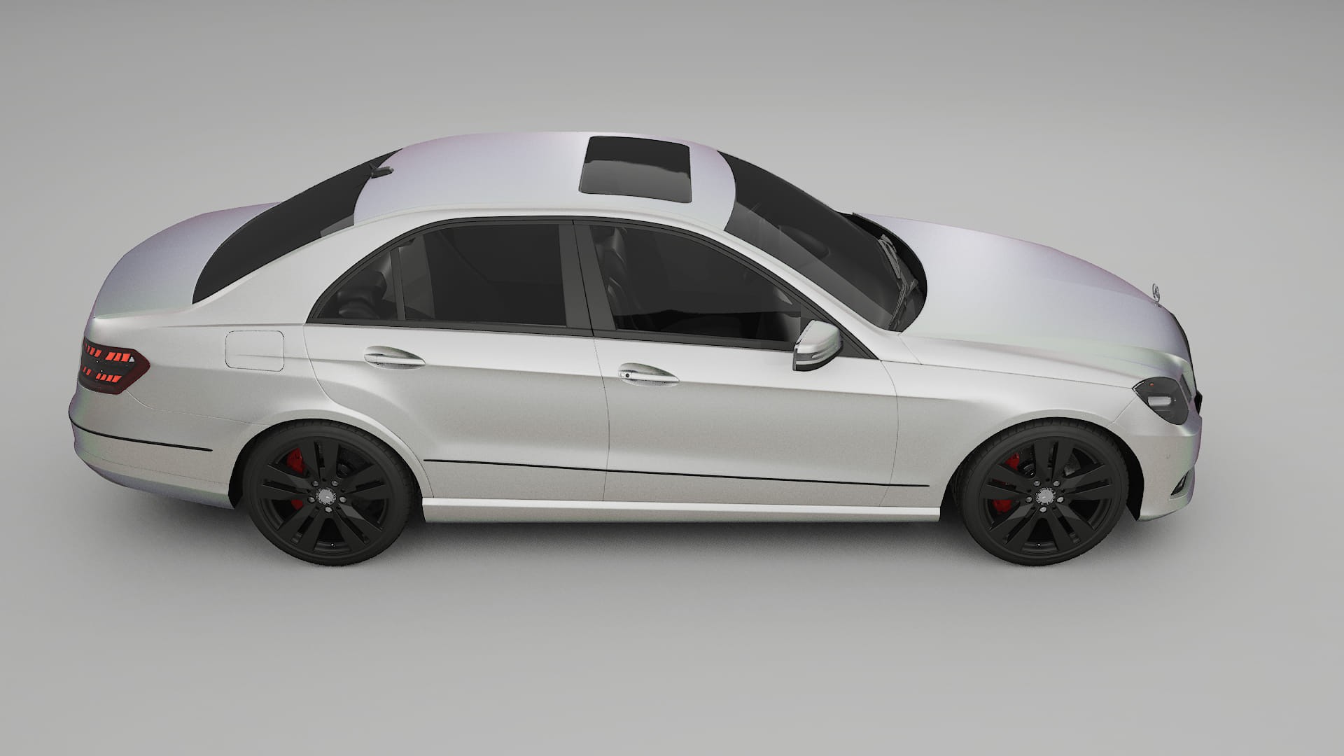 Mercedes E Class Sedan W212 Prefacelift pre LCI TPU Lakbeschermingsfolie | NEBULA Kleurveranderende PPF – Volledig Voorgesnede